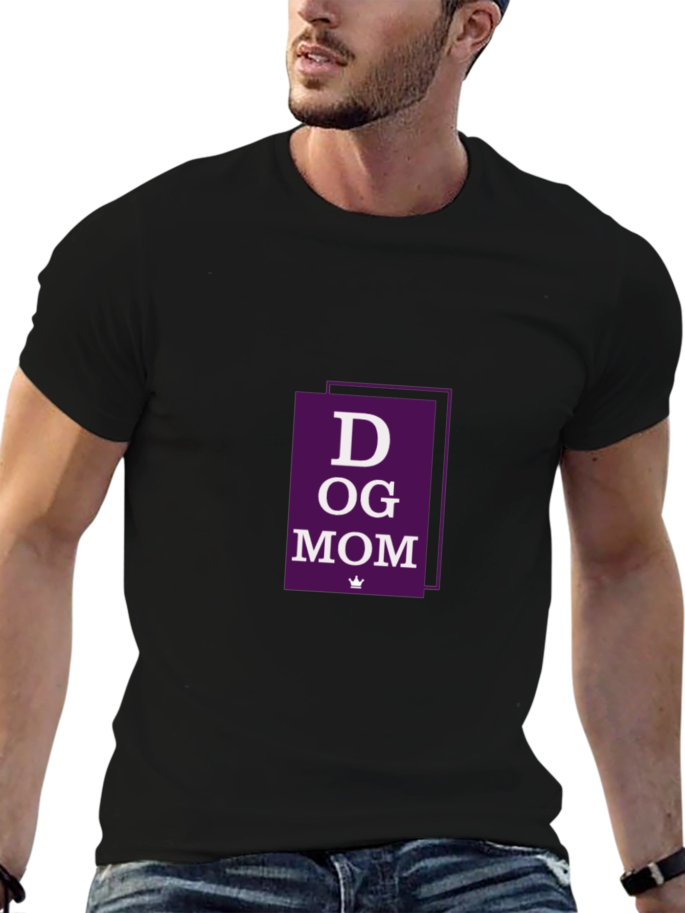 Dog Mom T-Shirt - Stylish Pet Lover Tee