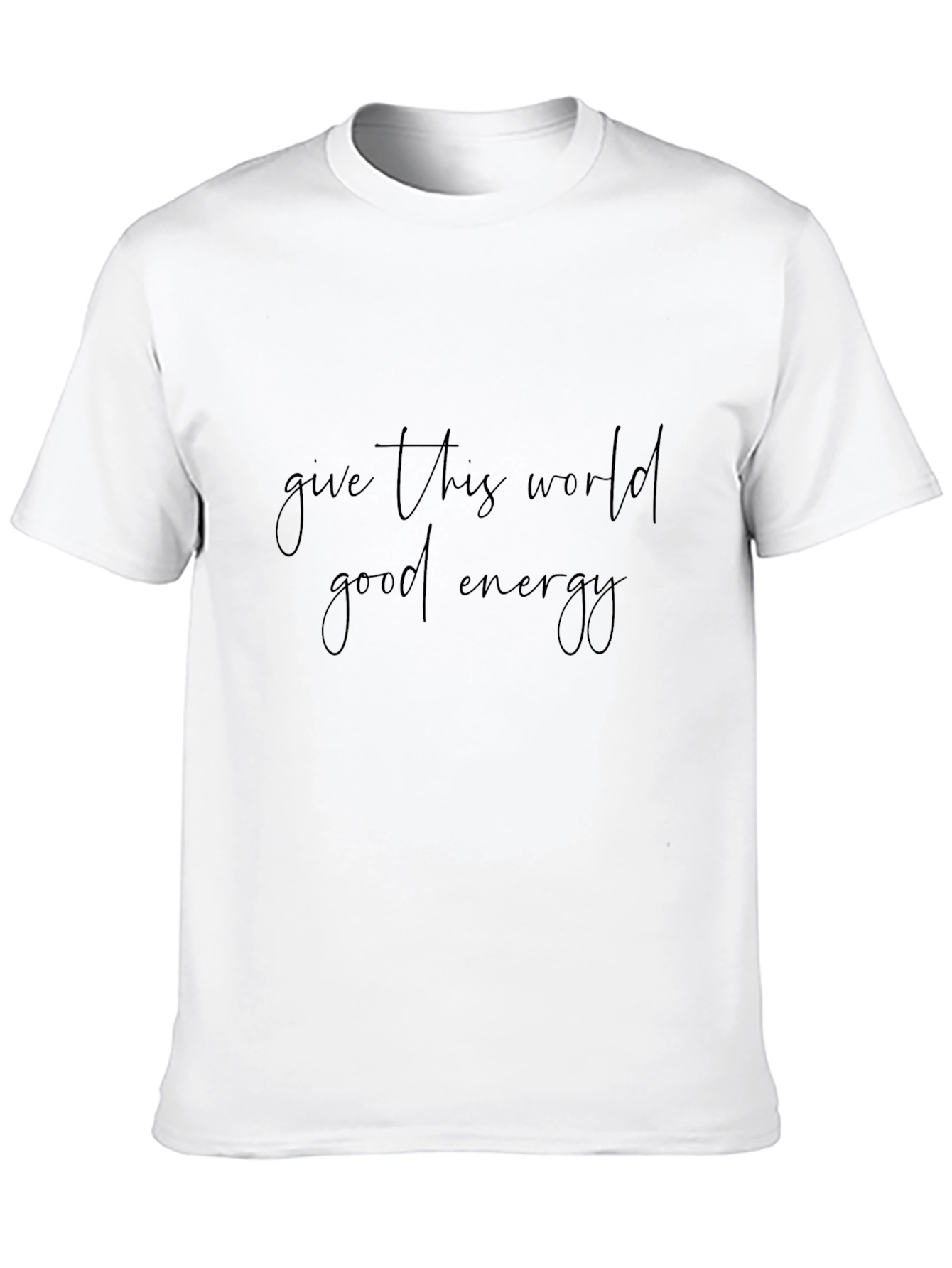 Good Energy Black Graphic Tee