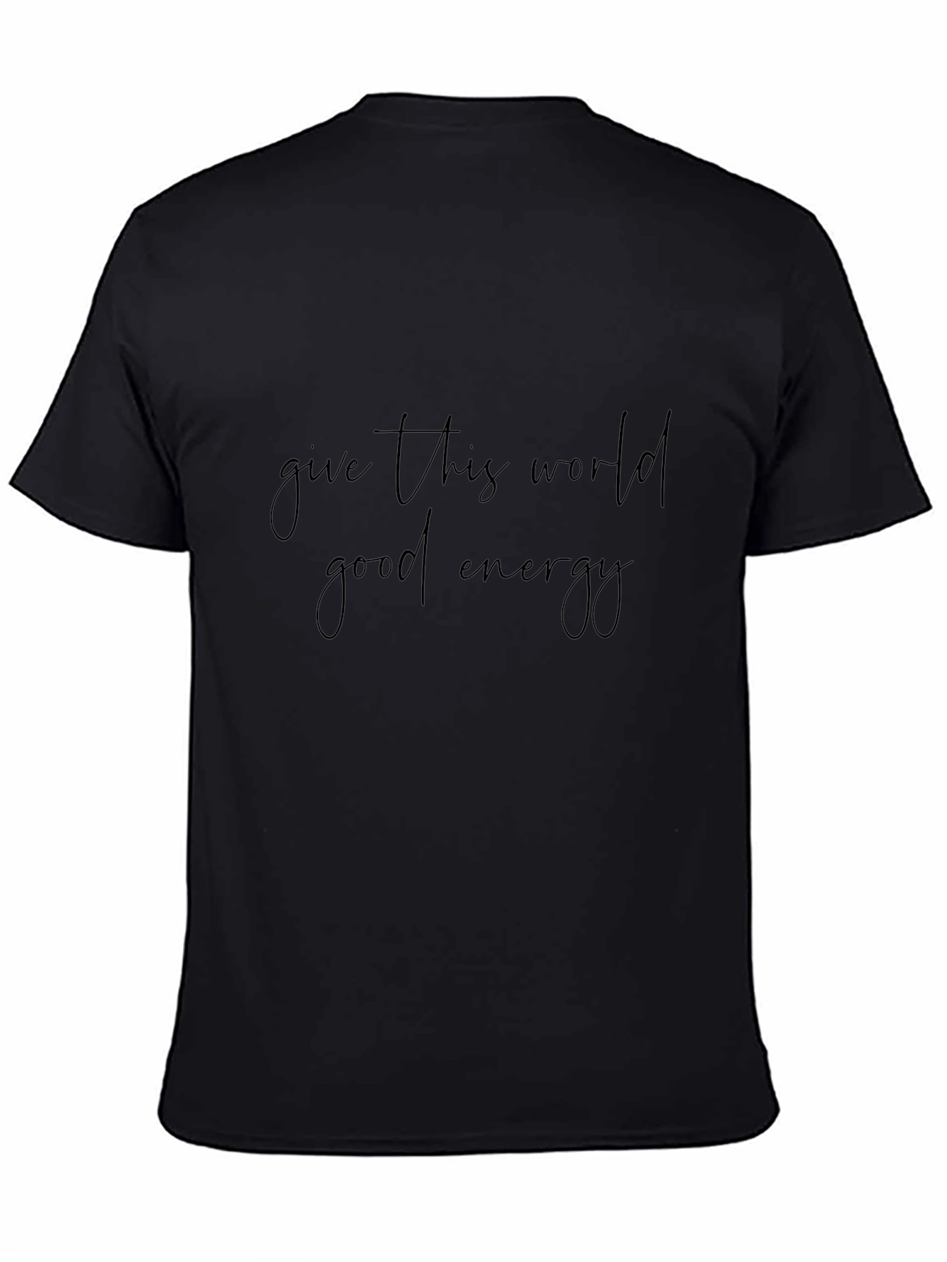 Good Energy Black Graphic Tee
