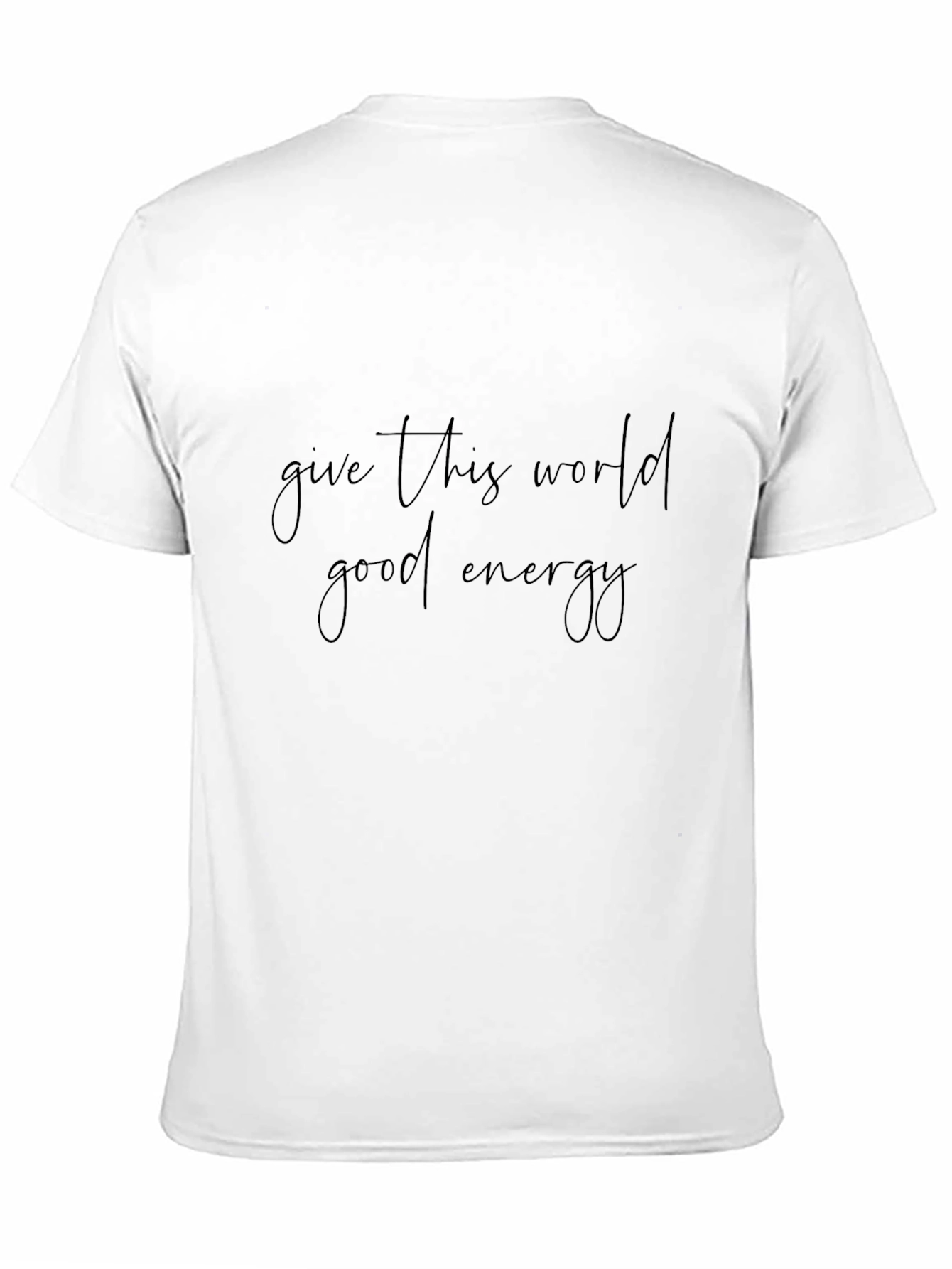 Good Energy Black Graphic Tee