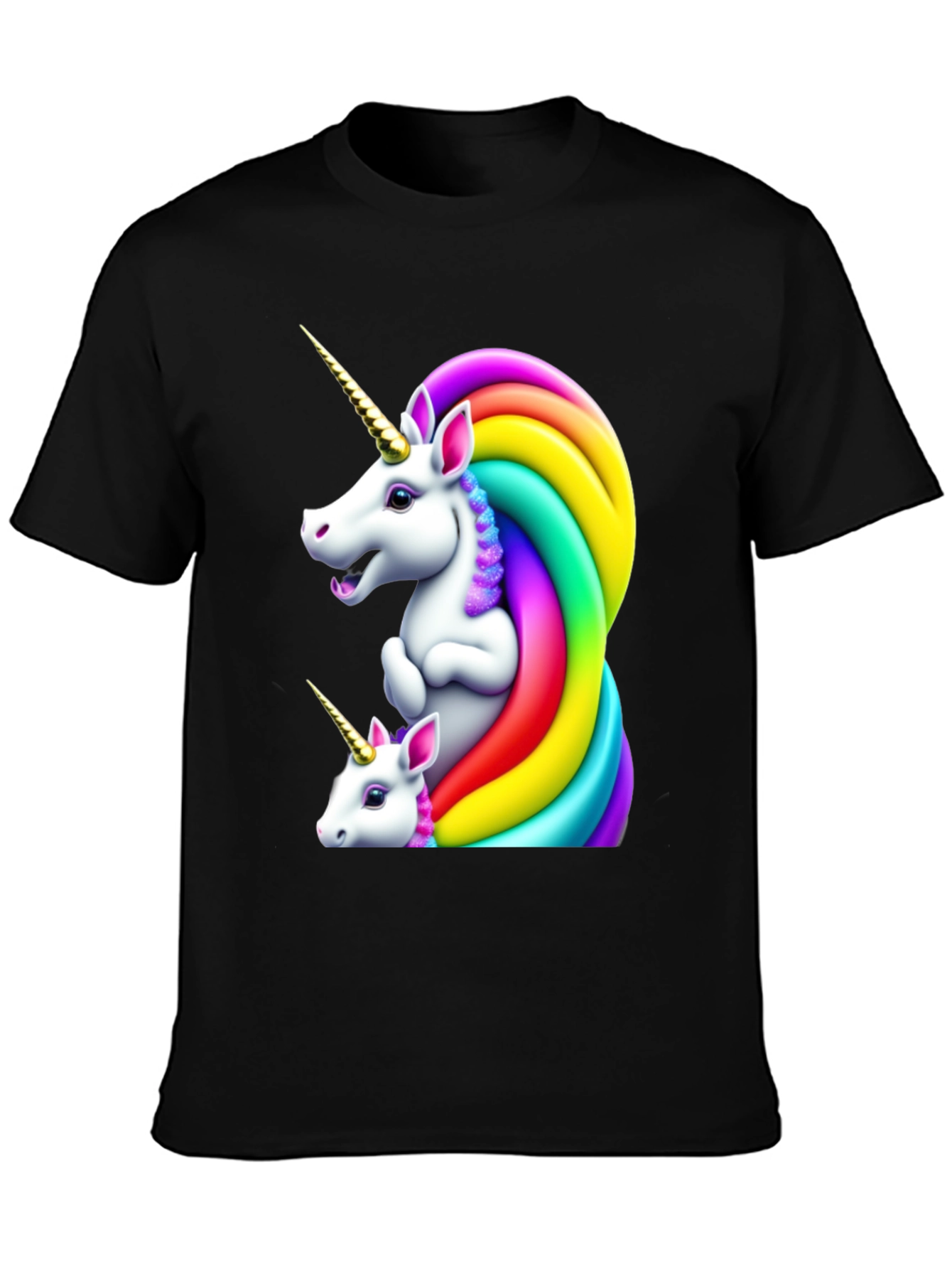 Rainbow Unicorn Graphic Tee