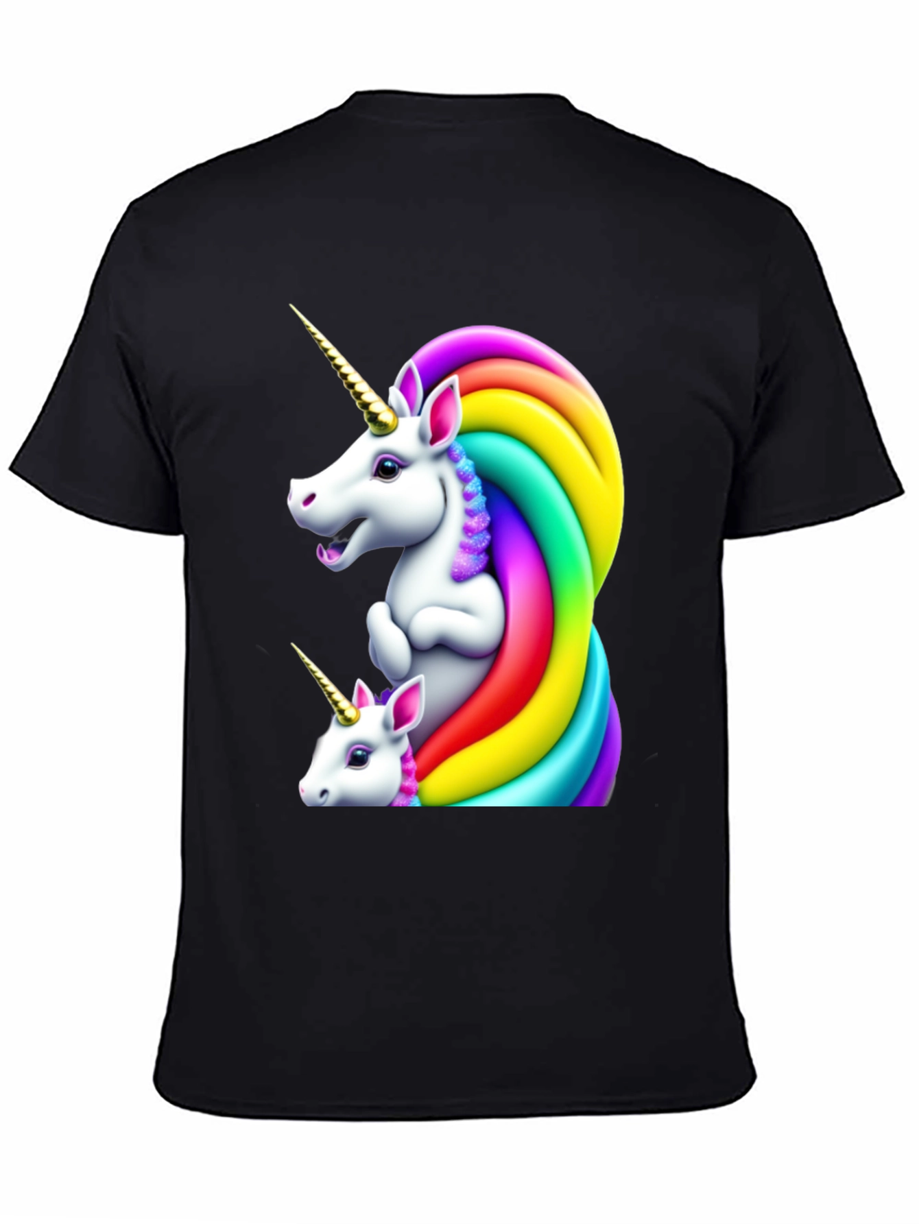 Rainbow Unicorn Graphic Tee