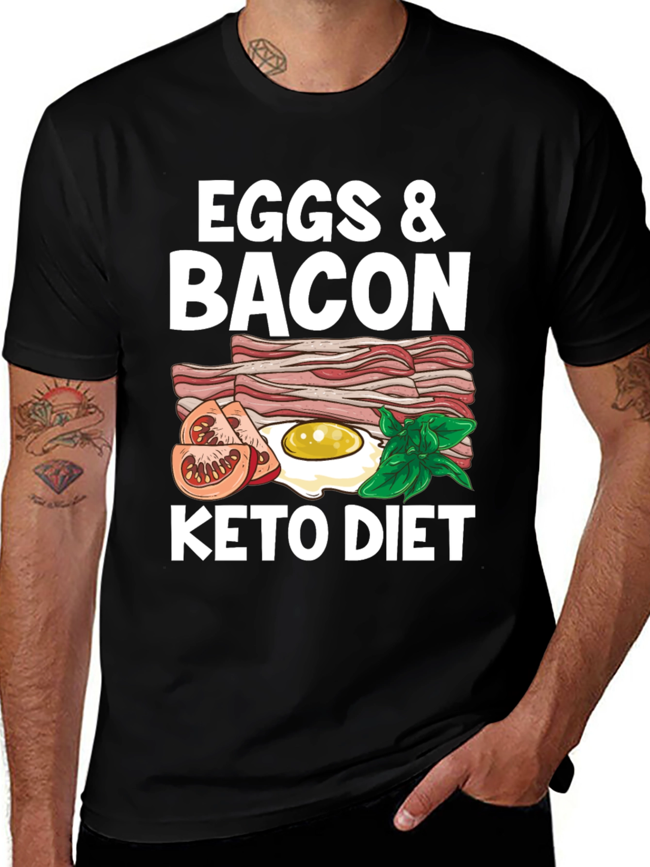 Eggs & Bacon Keto Diet T-Shirt