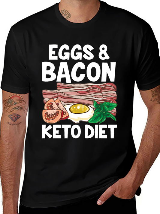 Eggs & Bacon Keto Diet T-Shirt