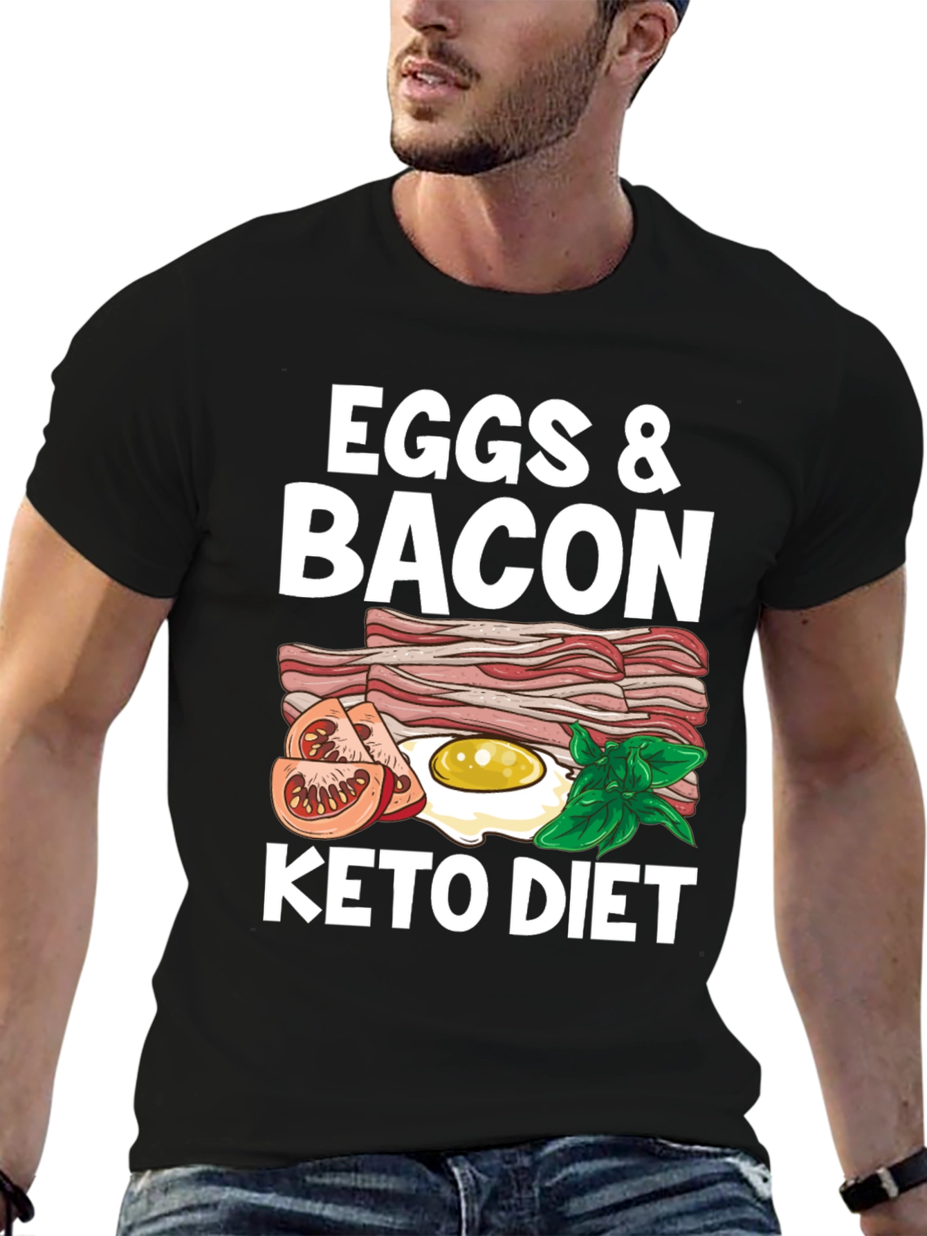 Eggs & Bacon Keto Diet T-Shirt