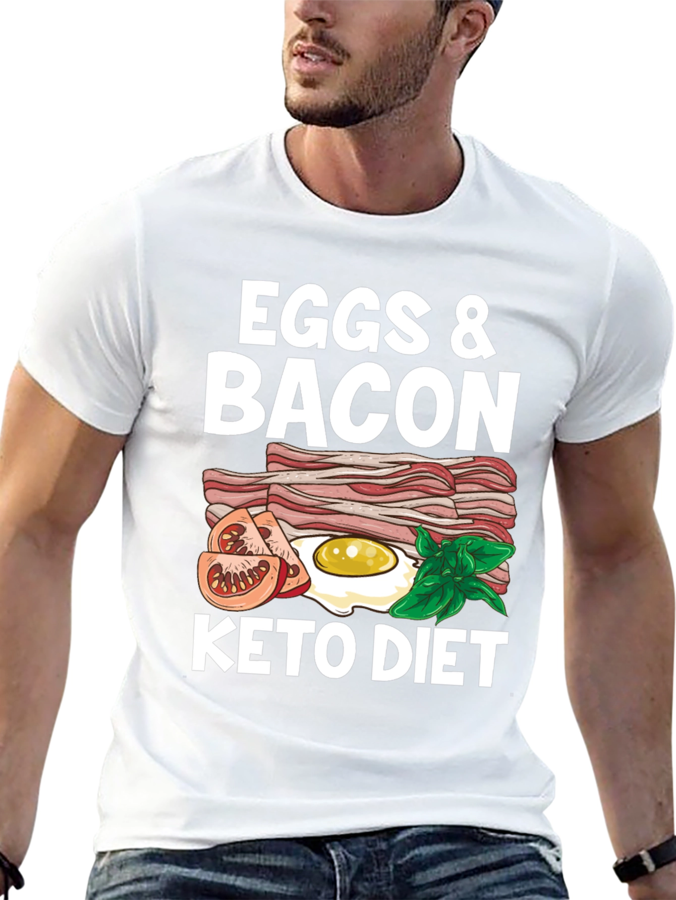 Eggs & Bacon Keto Diet T-Shirt