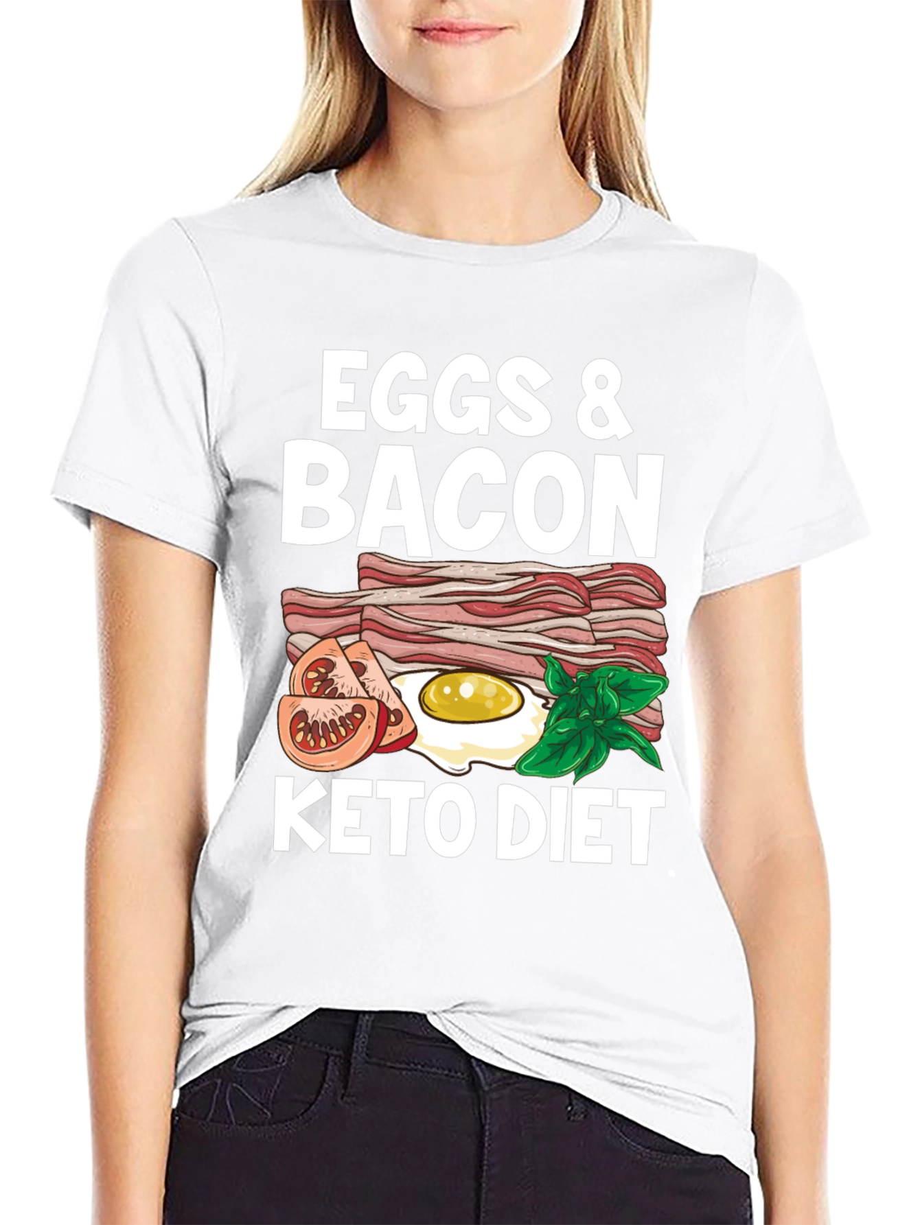 Eggs & Bacon Keto Diet T-Shirt