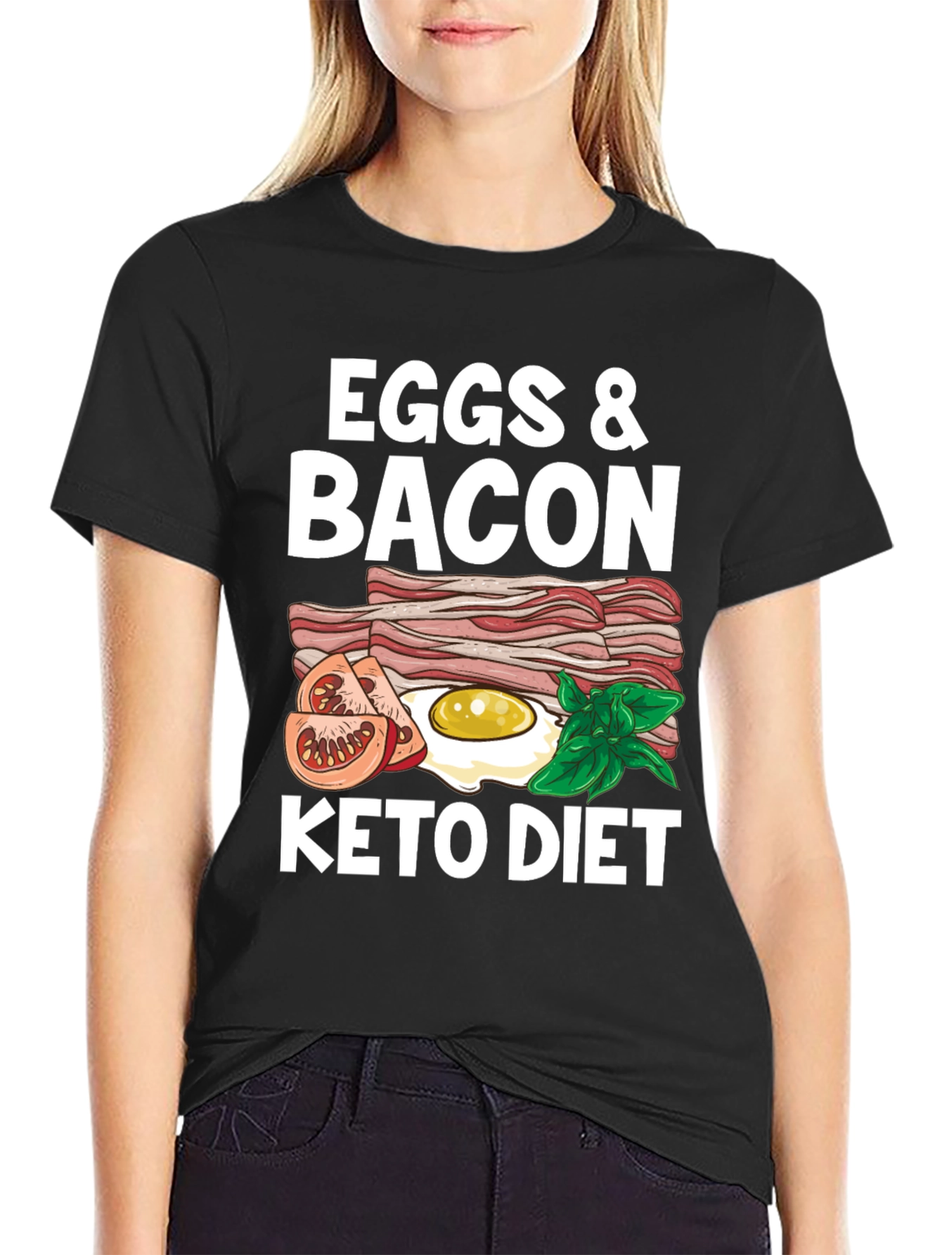 Eggs & Bacon Keto Diet T-Shirt