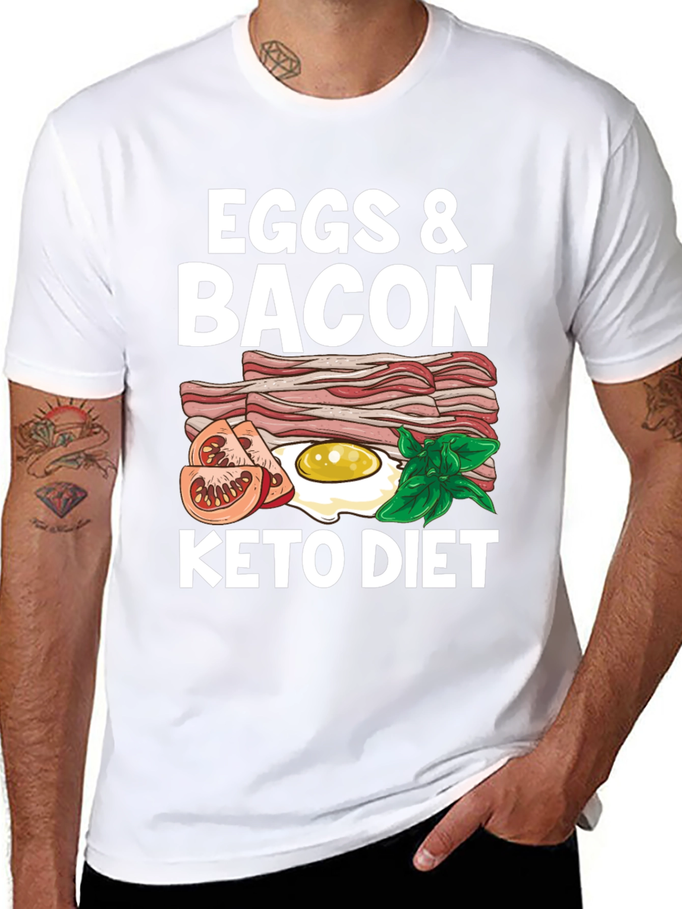 Eggs & Bacon Keto Diet T-Shirt