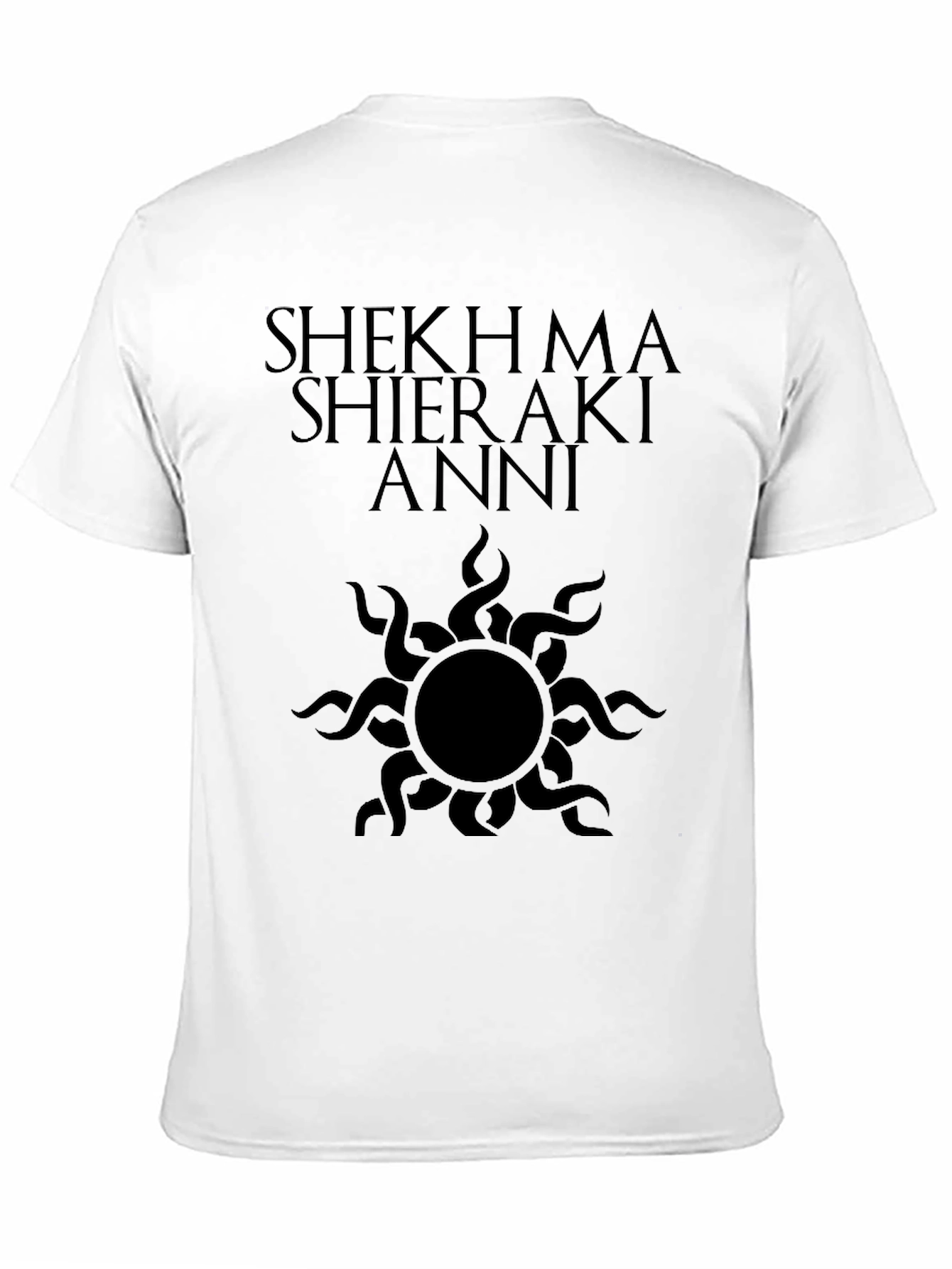 Shekhma Shieraki Anni T-Shirt - Black Graphic Tee