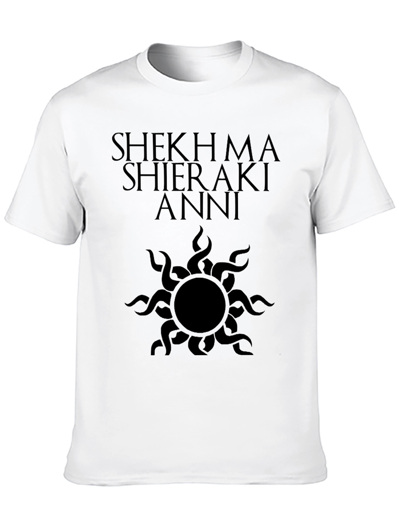 Shekhma Shieraki Anni T-Shirt - Black Graphic Tee
