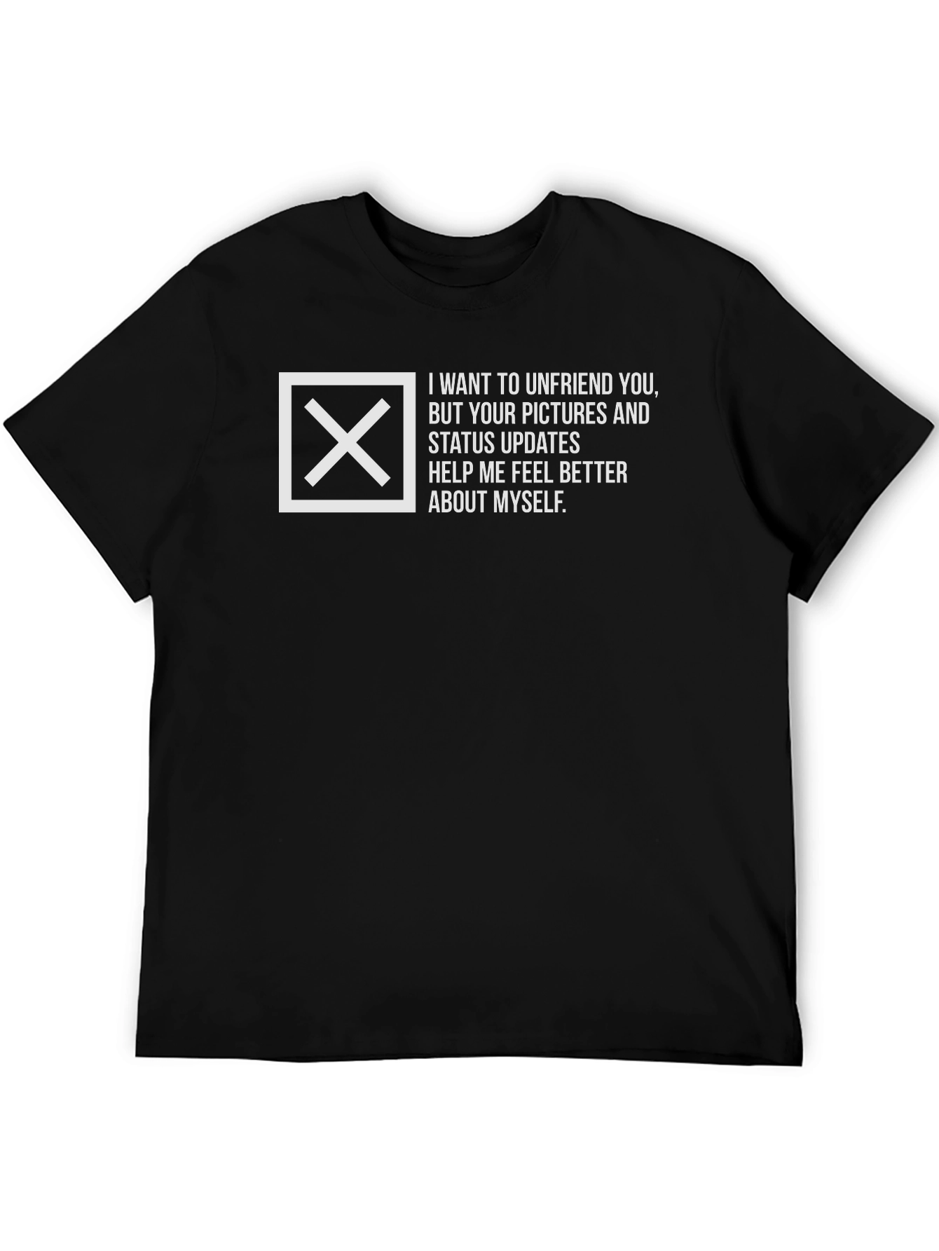 Unfriend You Graphic Tee - Funny Social Media Shirt