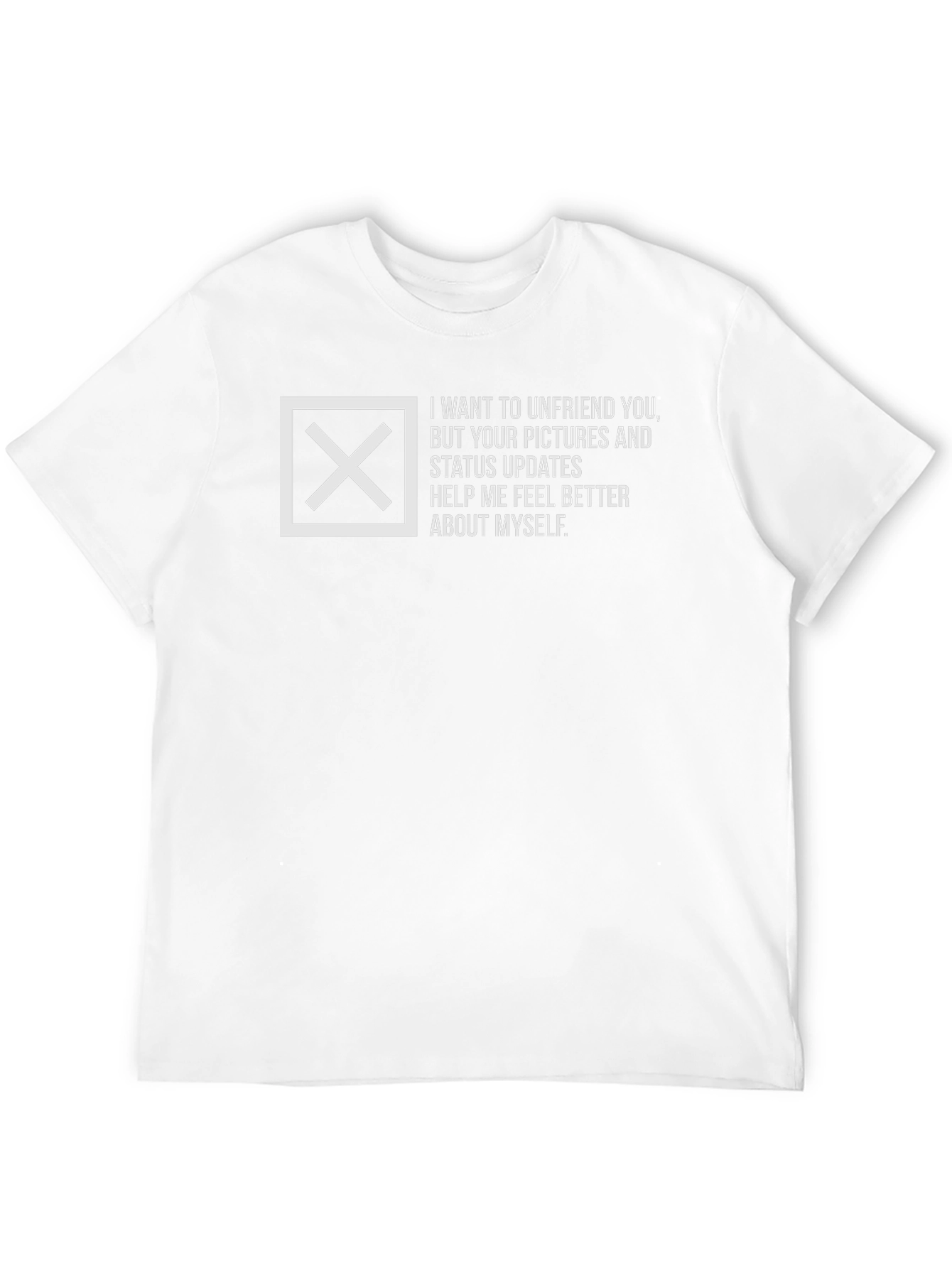 Unfriend You Graphic Tee - Funny Social Media Shirt