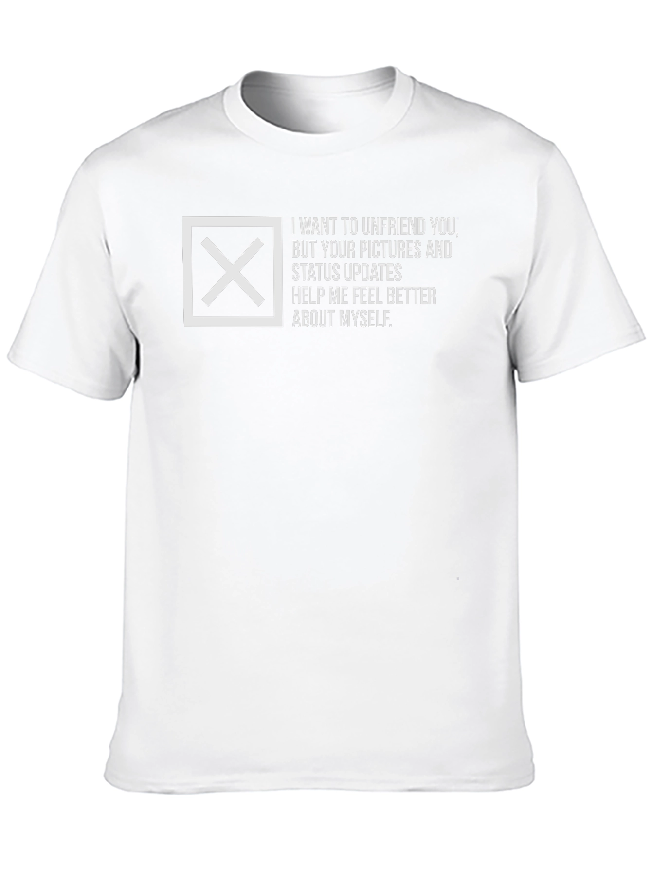 Unfriend You Graphic Tee - Funny Social Media Shirt