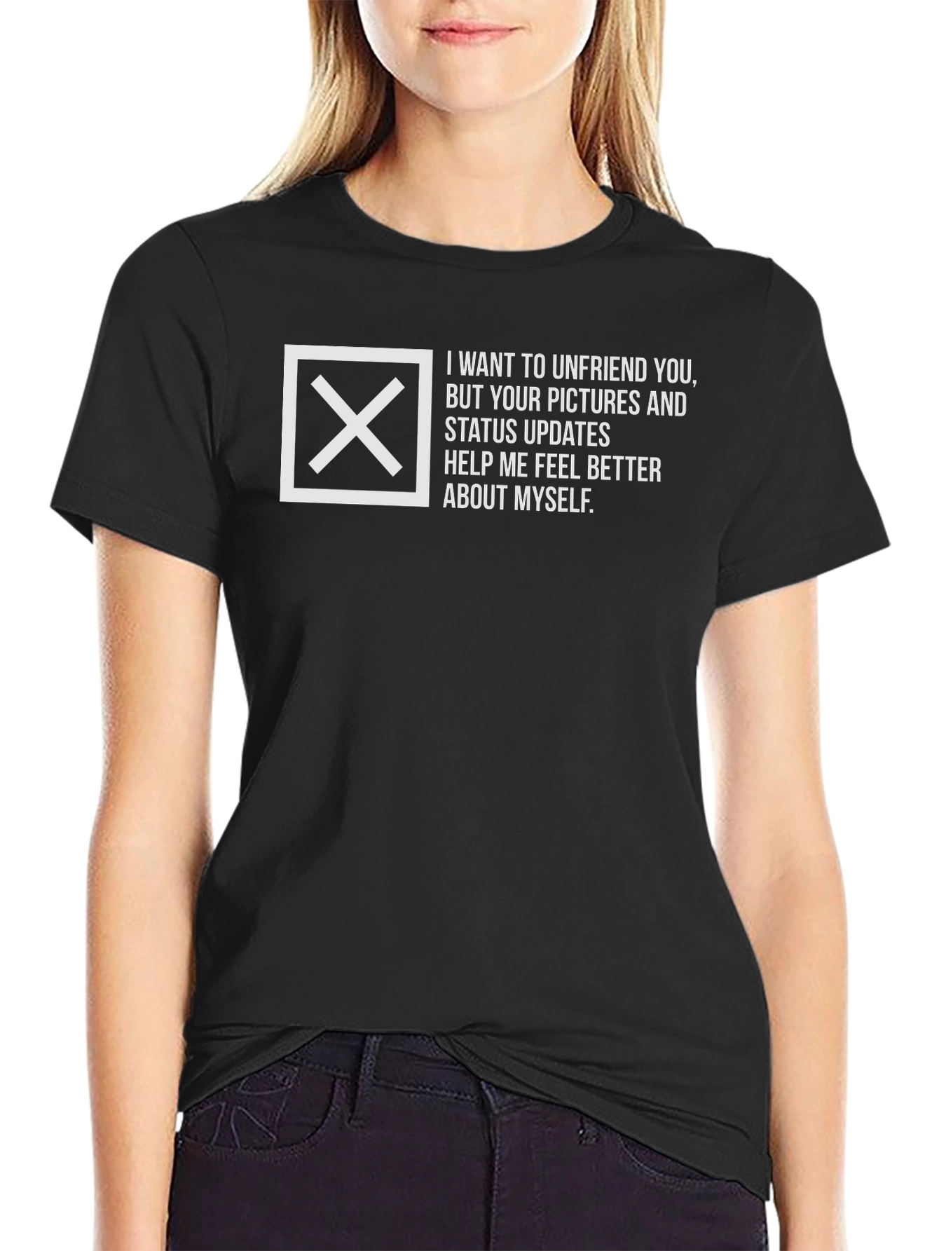 Unfriend You Graphic Tee - Funny Social Media Shirt