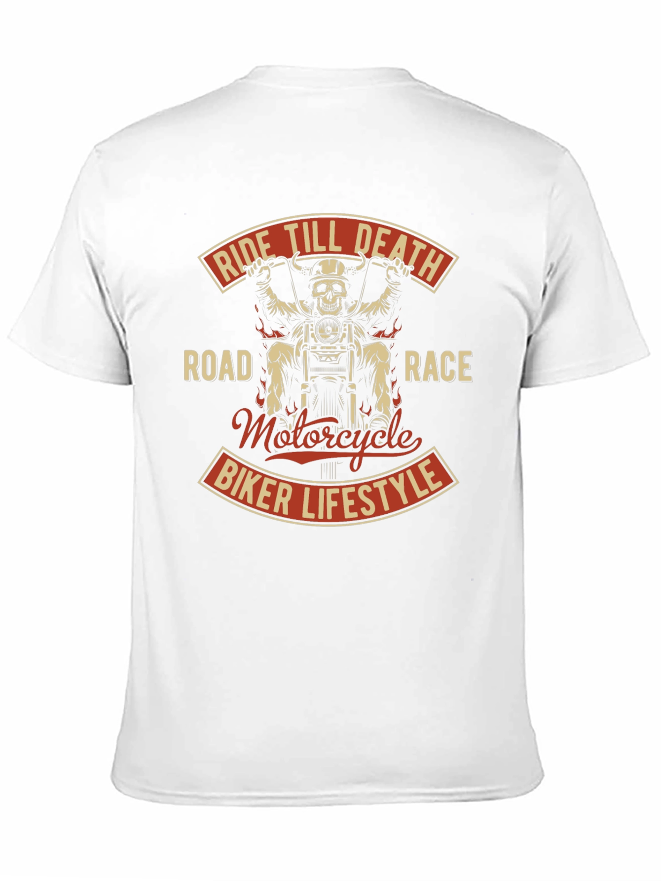 Ride Till Death Biker T-Shirt