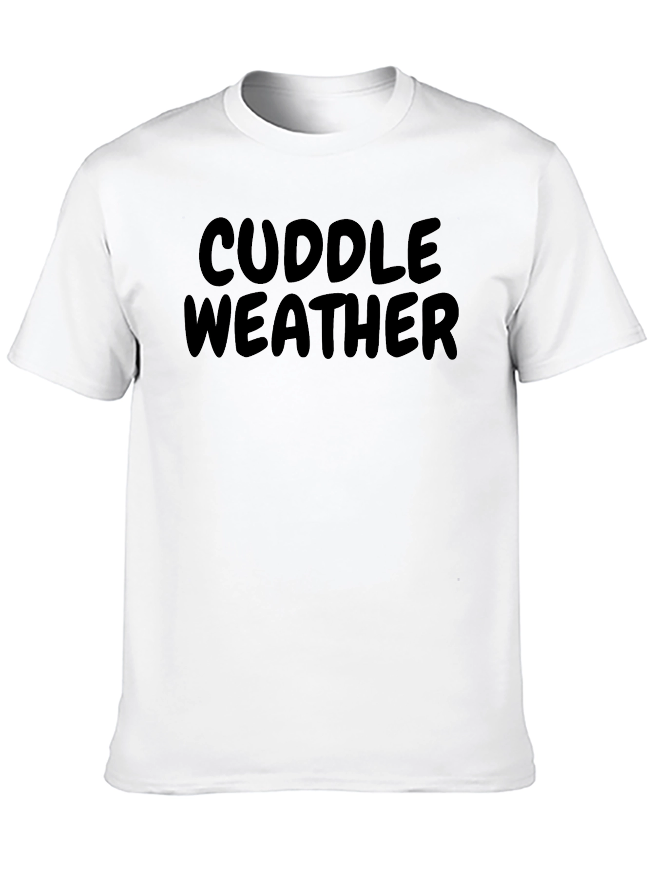 Cuddle Weather Black Graphic Tee