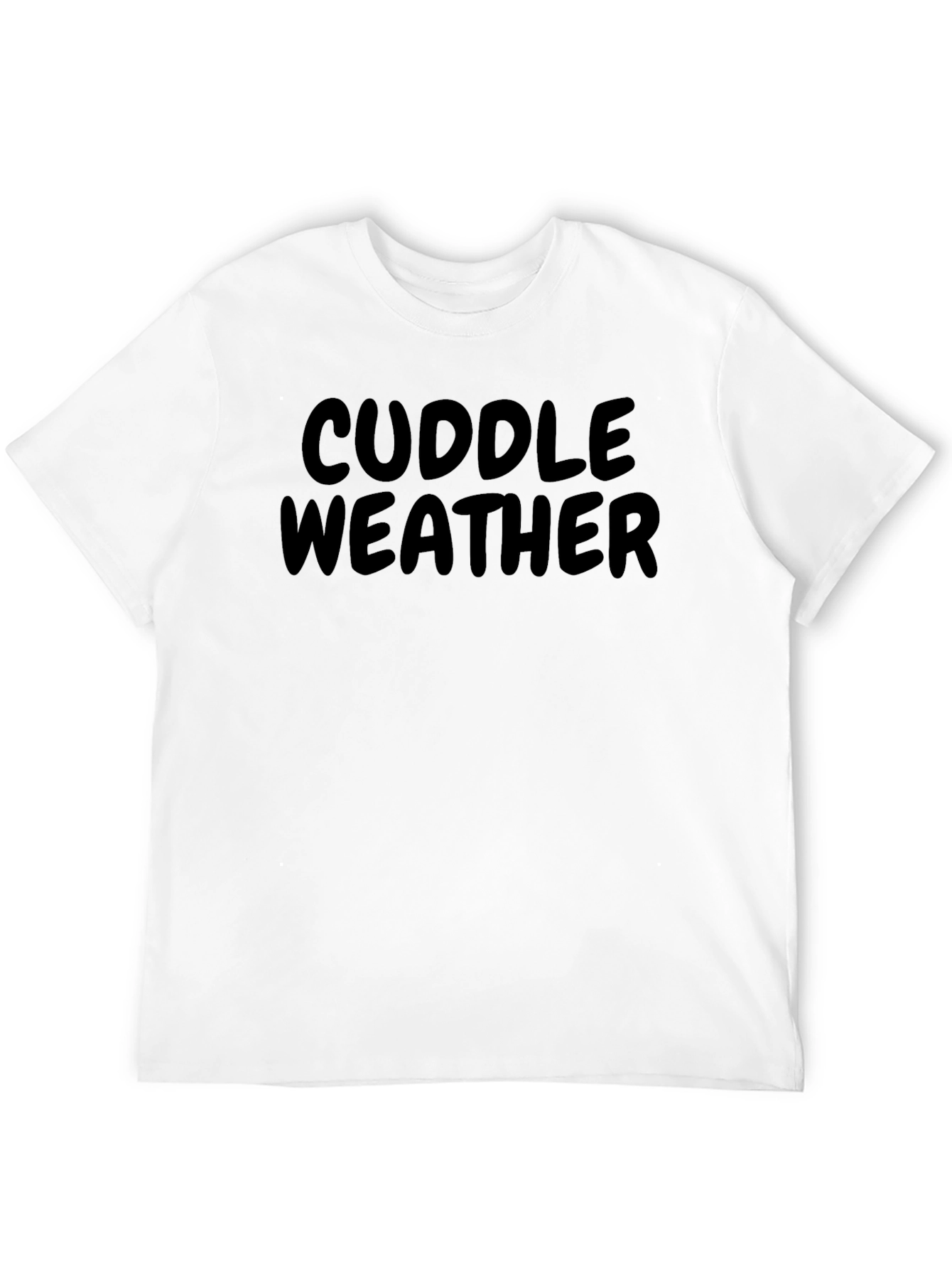 Cuddle Weather Black Graphic Tee