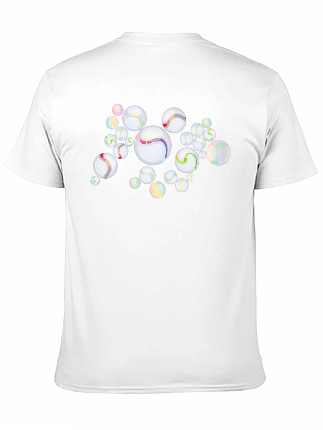 Marbles Graphic Black T-Shirt