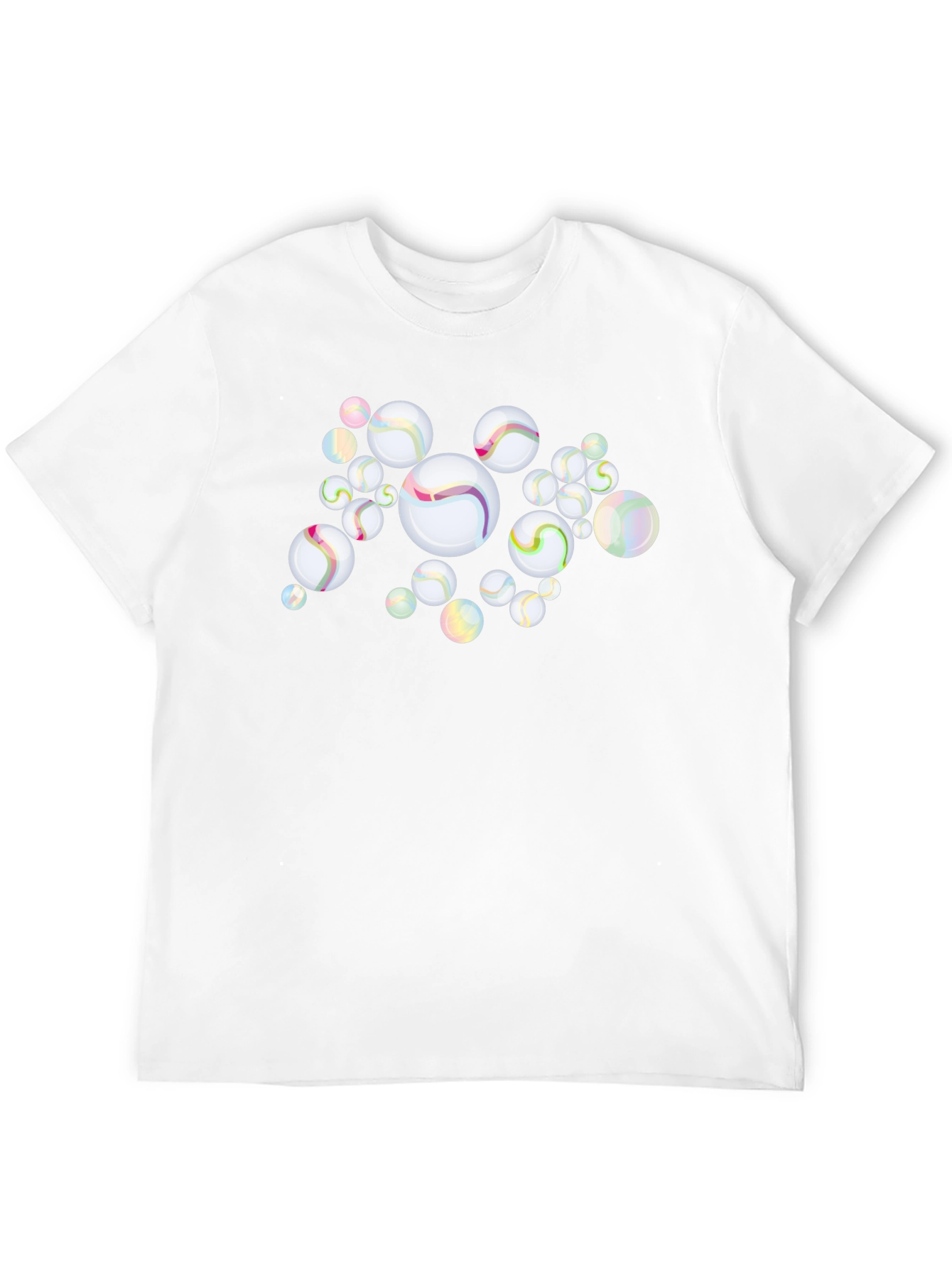 Marbles Graphic Black T-Shirt