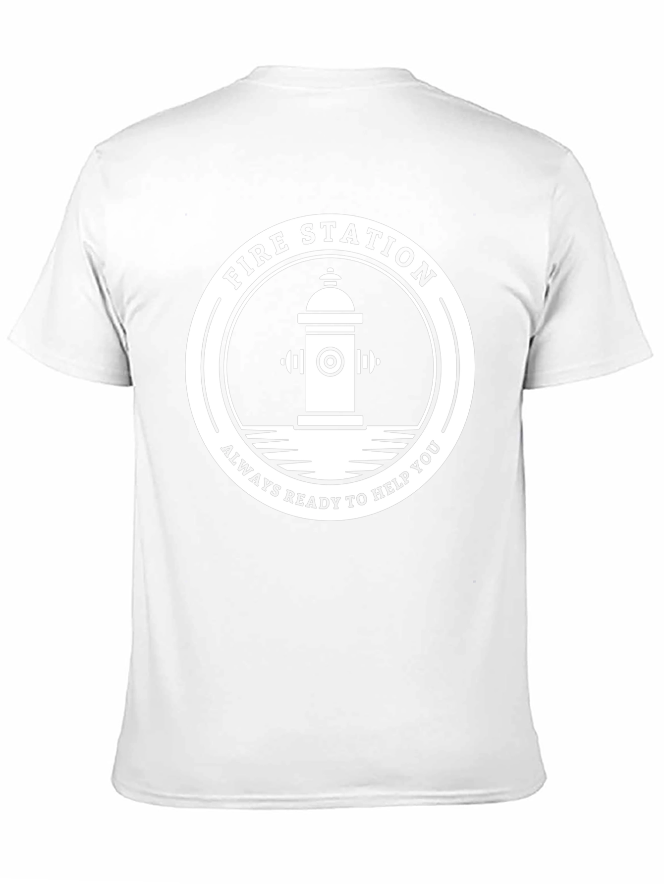 Fire Station Hydrant Graphic Tee - Always Ready