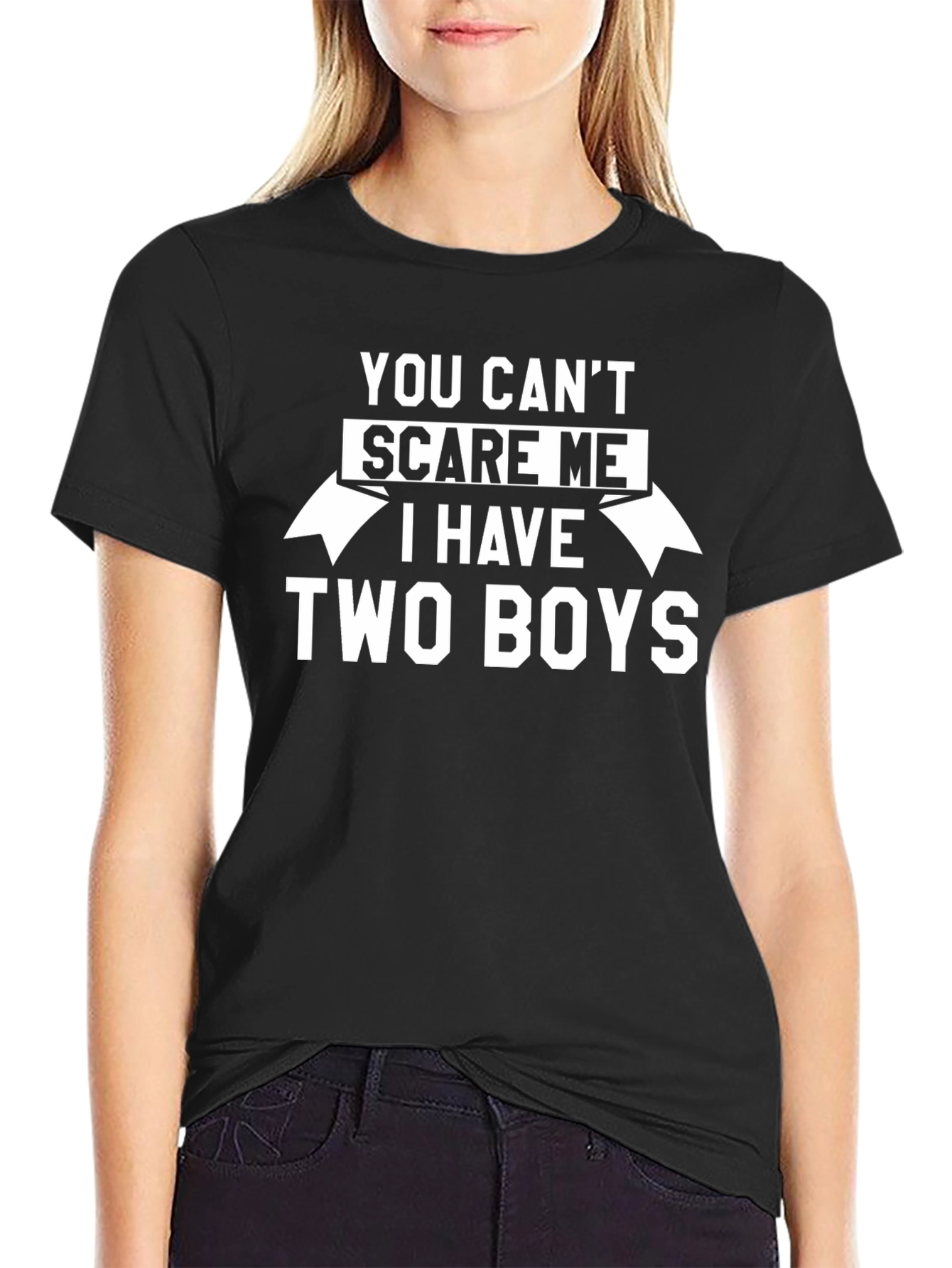 Funny Two Boys Graphic Tee