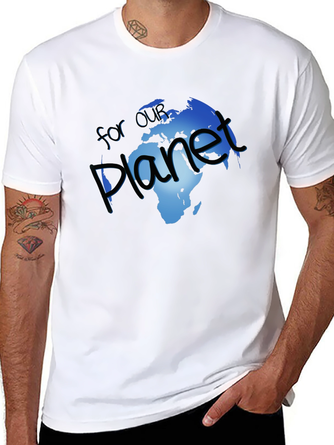 For Our Planet Graphic Tee - Eco-Friendly Fashion