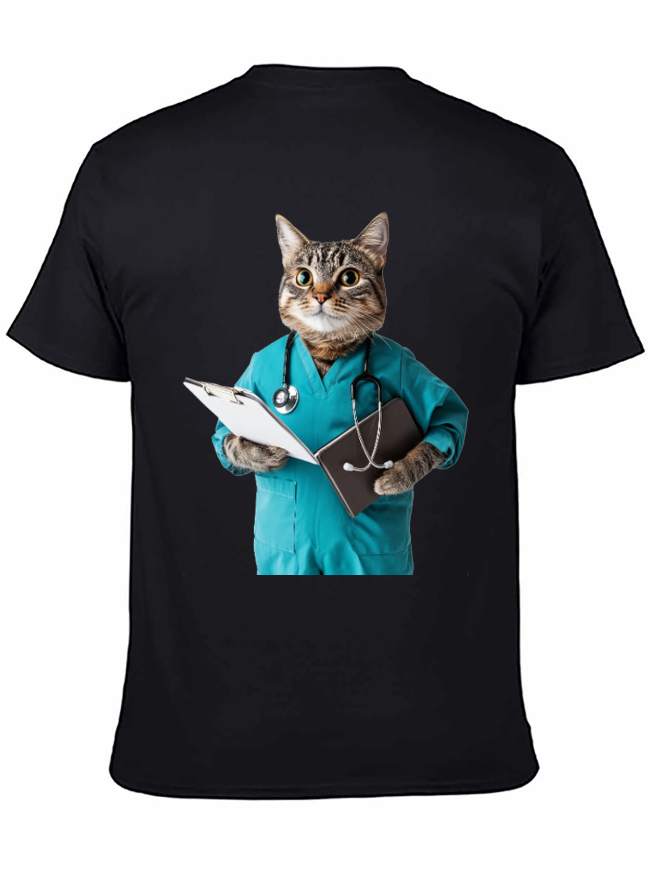 Cat Doctor Graphic T-Shirt - Unisex