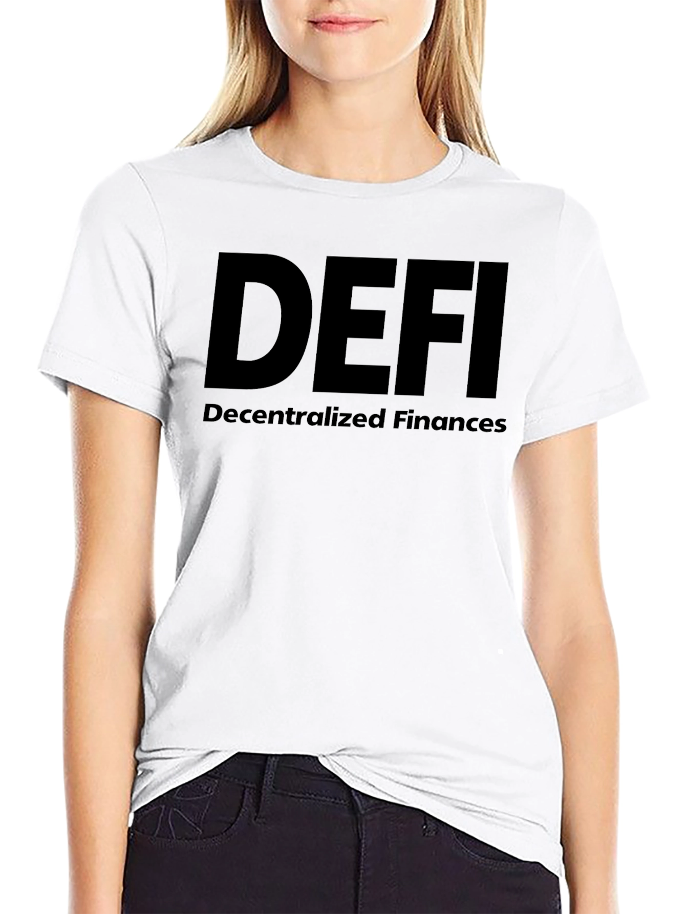 DEFI Decentralized Finance Black T-Shirt