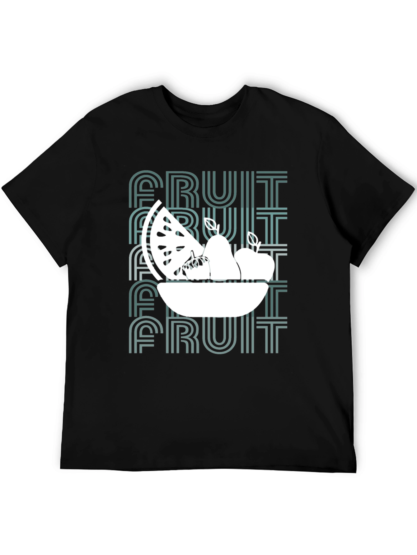 Fruit Bowl Graphic Tee - Trendy Summer Design