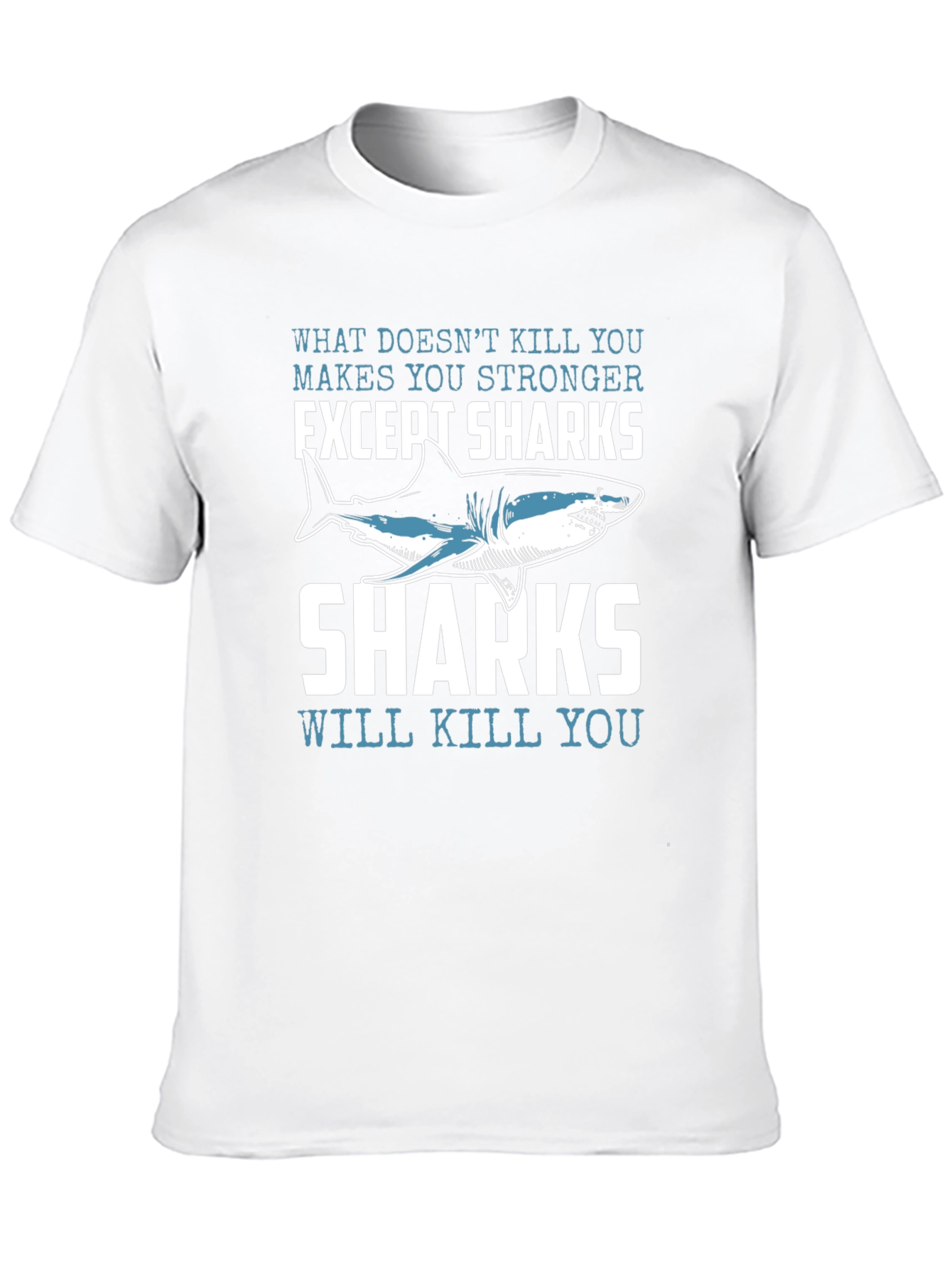 Shark Humor Graphic T-Shirt