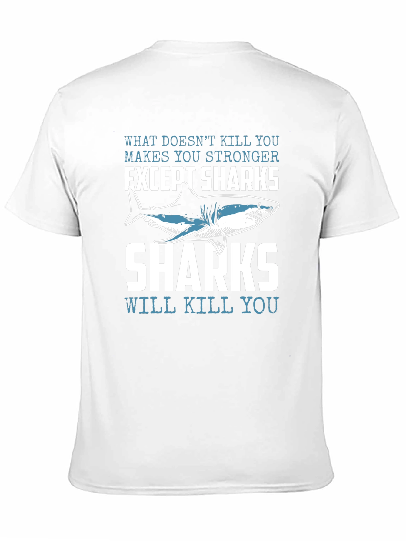 Shark Humor Graphic T-Shirt