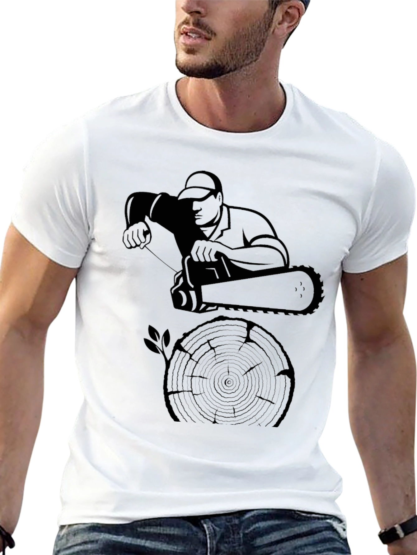Woodsman Graphic Tee - Arborist T-Shirt