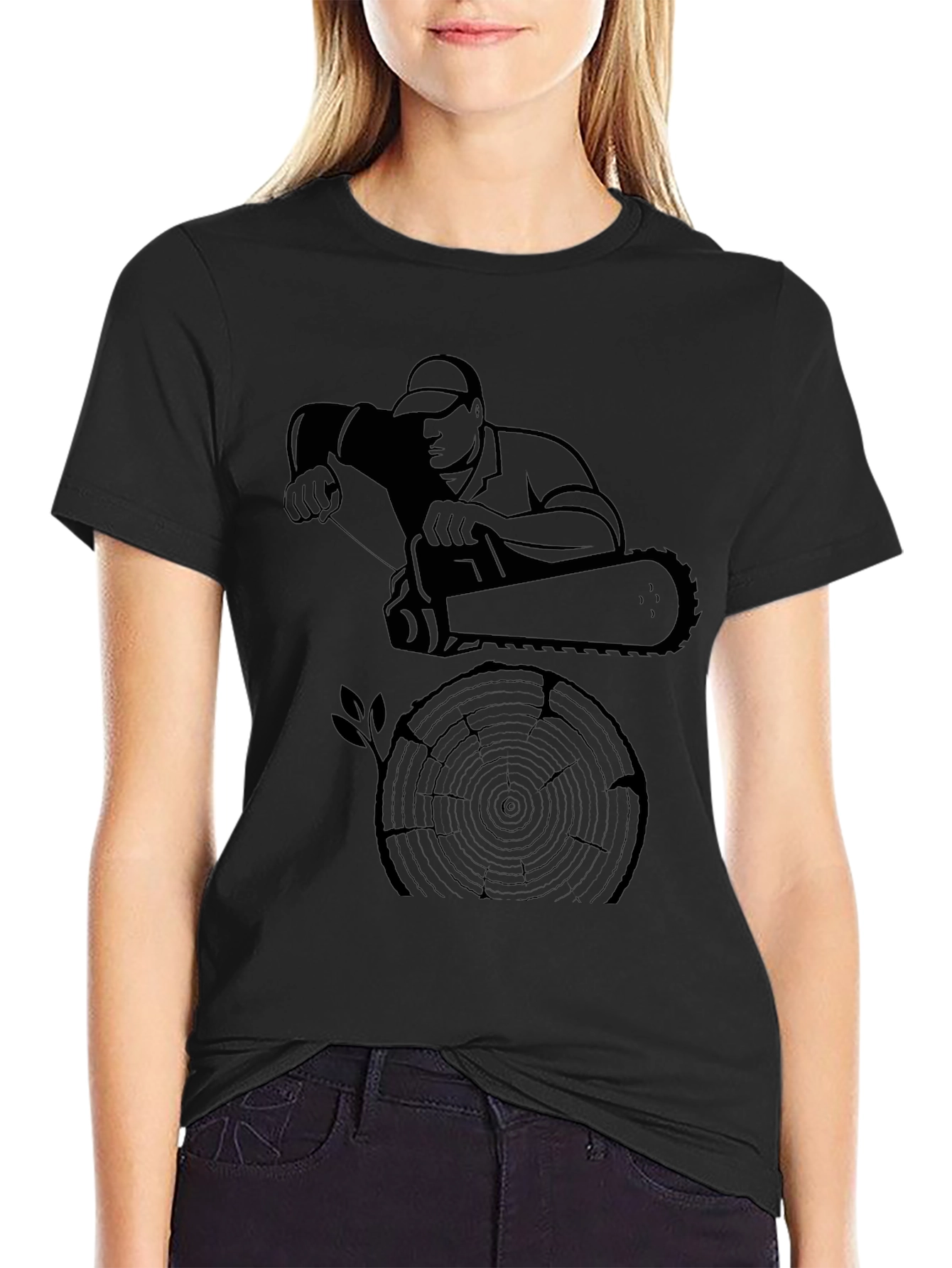 Woodsman Graphic Tee - Arborist T-Shirt