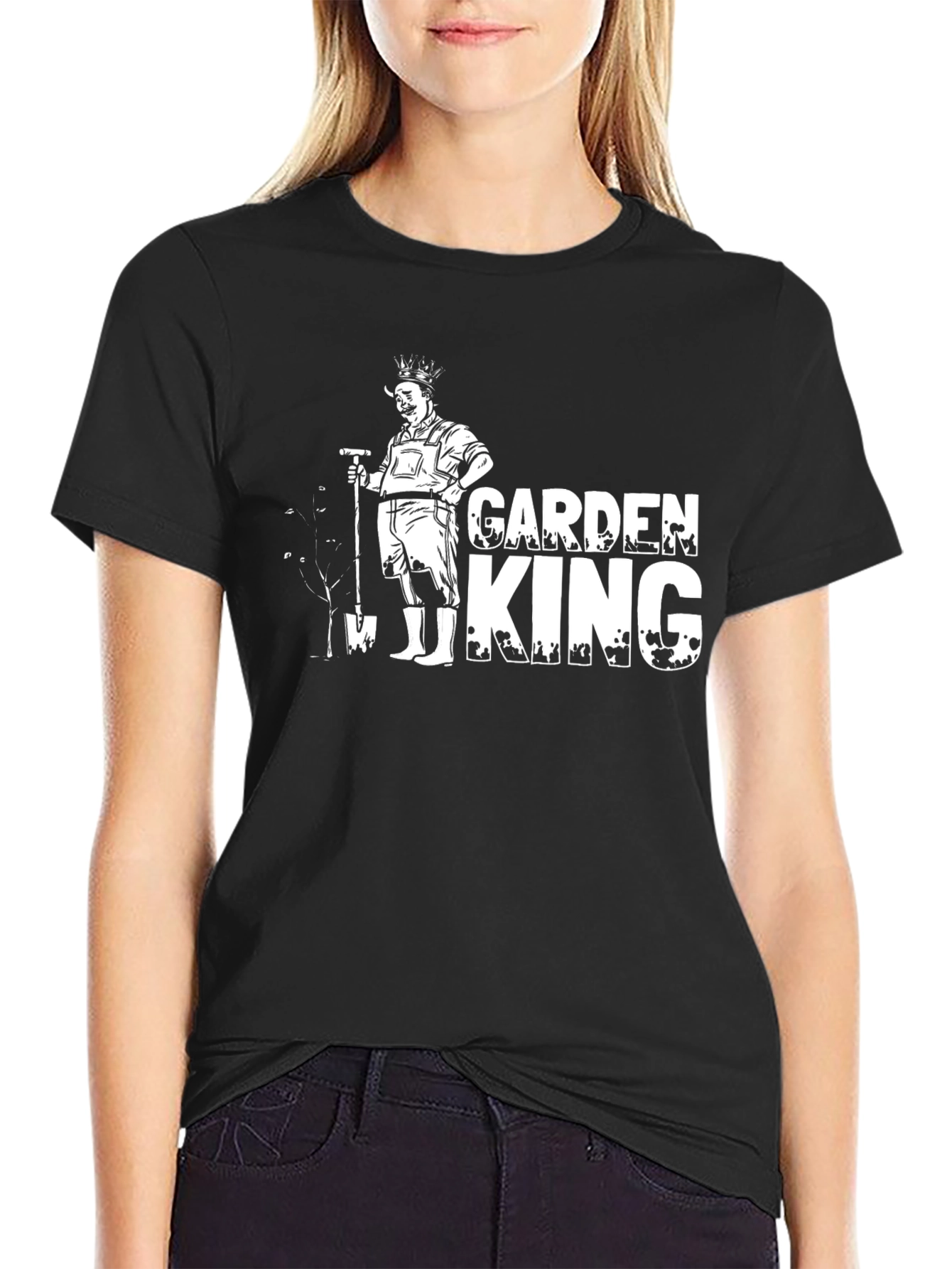 Garden King Graphic Tee - Black T-Shirt