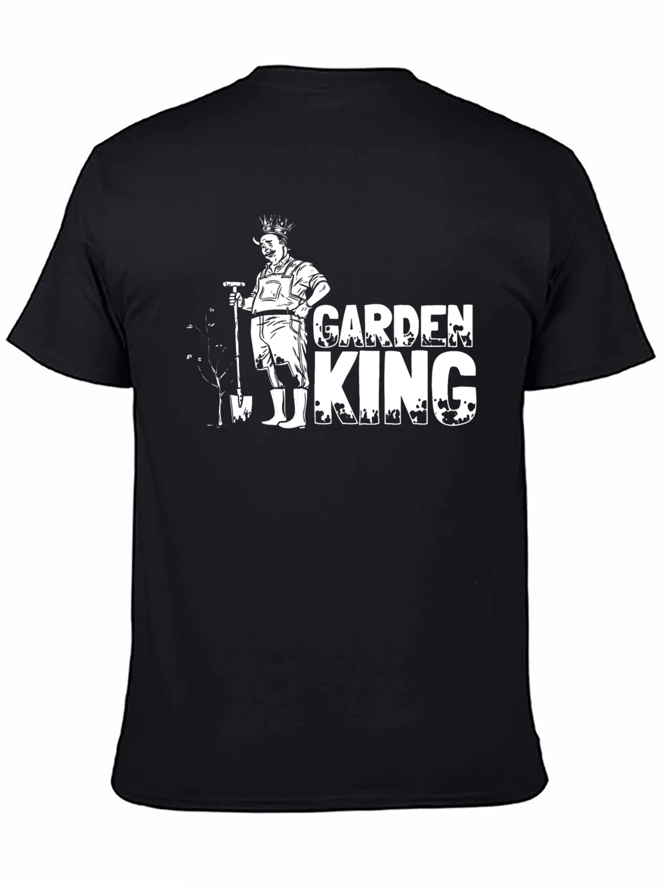 Garden King Graphic Tee - Black T-Shirt