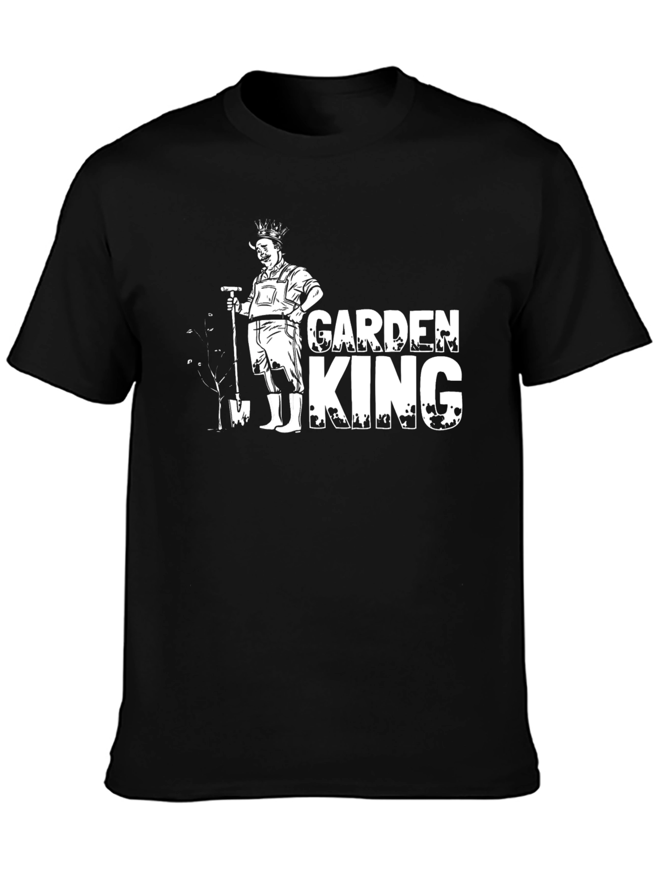 Garden King Graphic Tee - Black T-Shirt