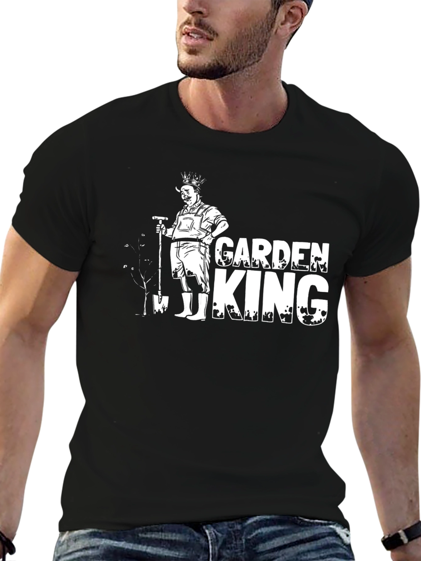 Garden King Graphic Tee - Black T-Shirt