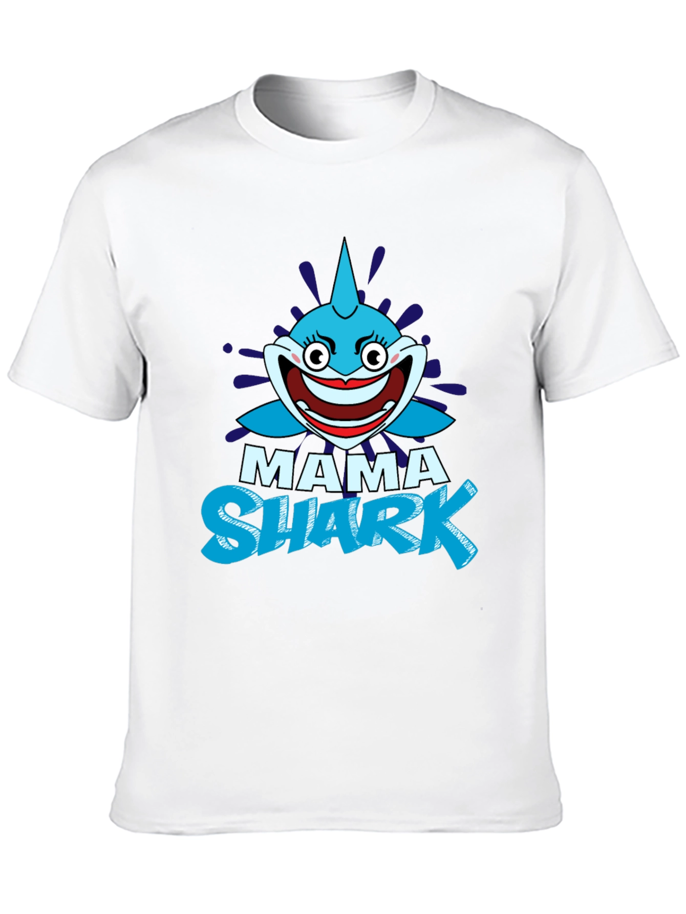 Mama Shark Graphic Tee - Fun & Stylish T-Shirt