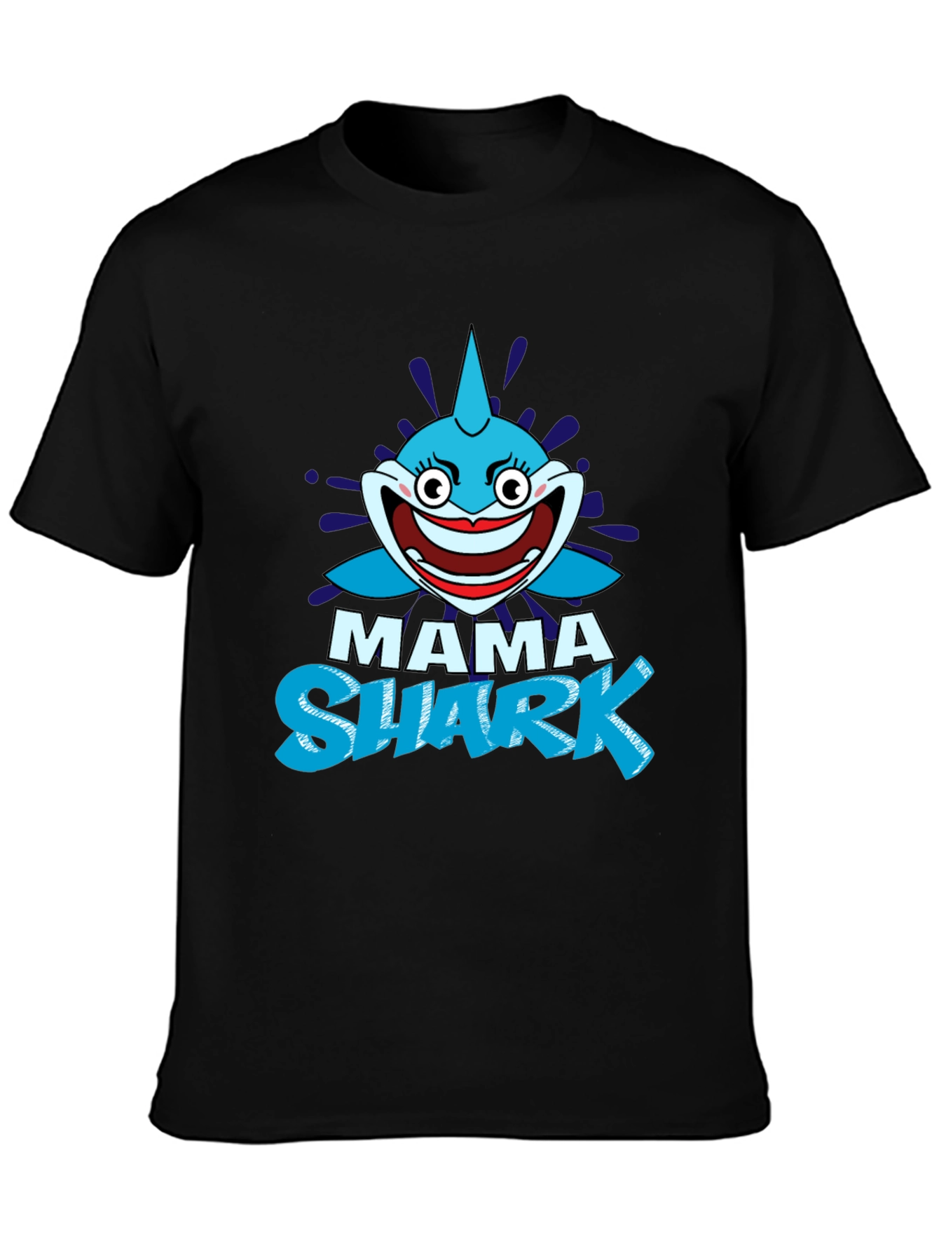 Mama Shark Graphic Tee - Fun & Stylish T-Shirt