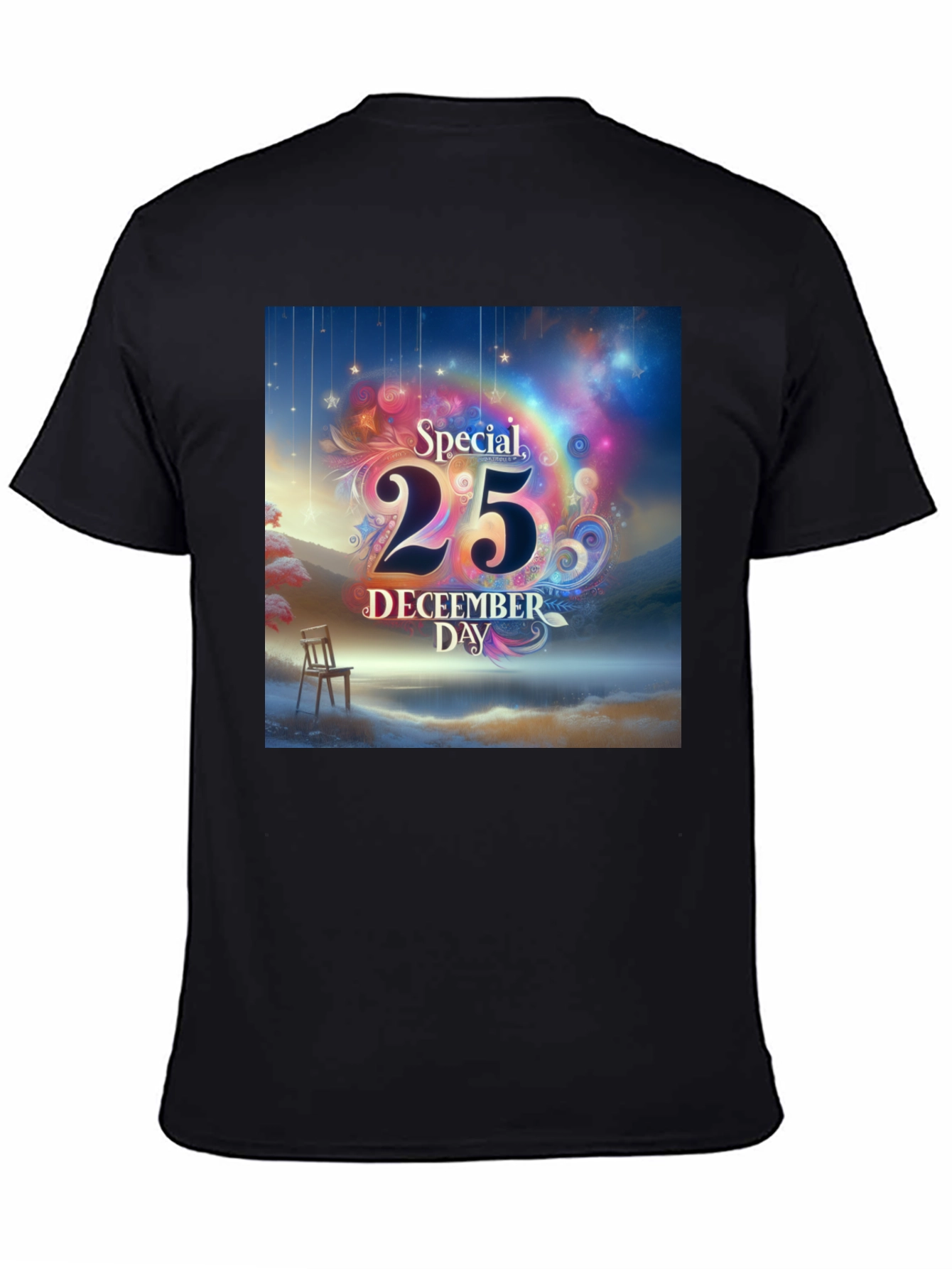 Festive December 25th Graphic Tee