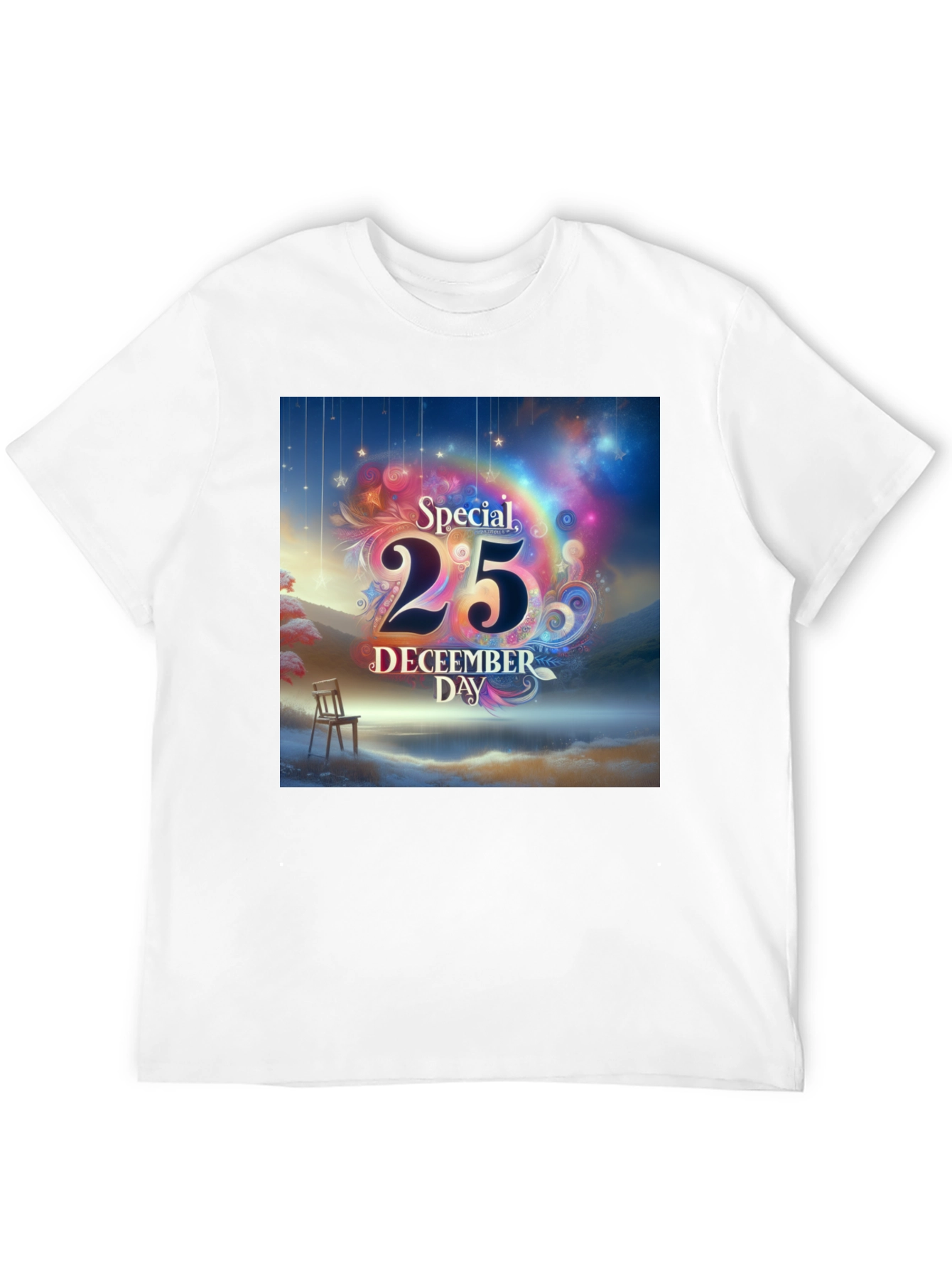 Festive December 25th Graphic Tee