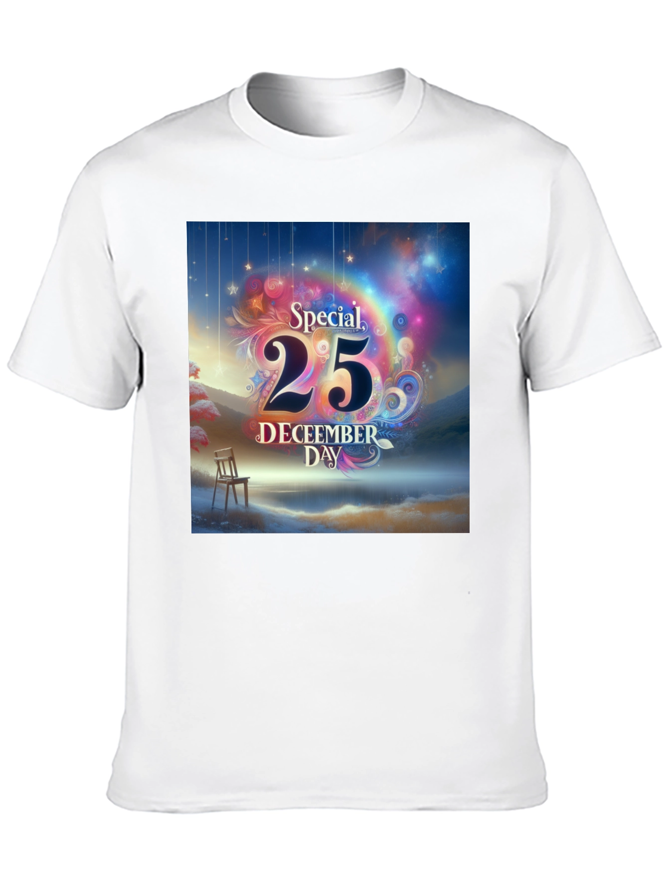 Festive December 25th Graphic Tee