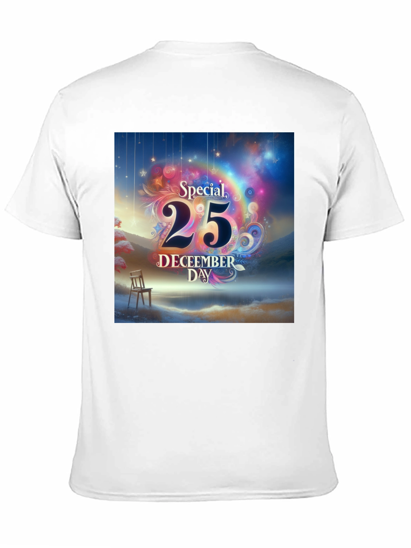 Festive December 25th Graphic Tee