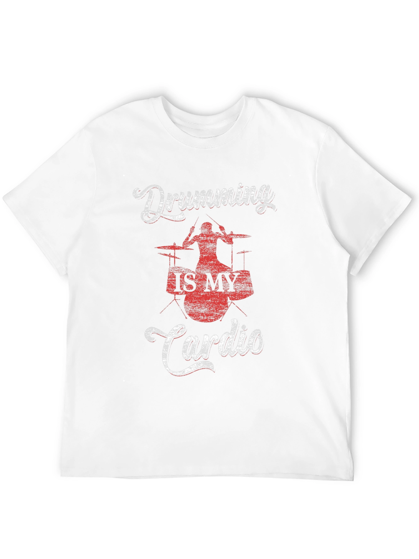 Drumming is My Cardio T-Shirt - Black