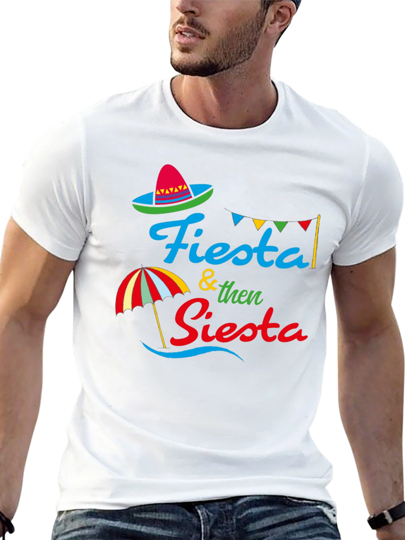 Fiesta & Siesta Graphic T-Shirt