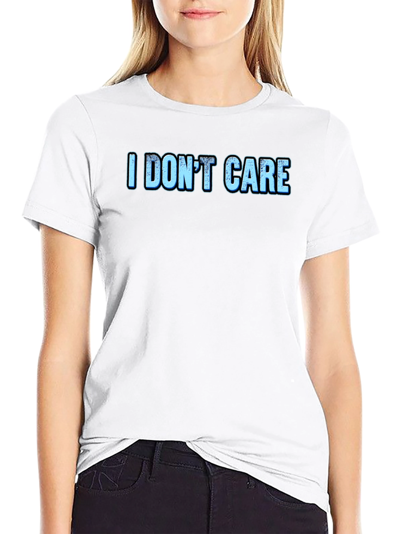 I Dont Care Graphic Tee