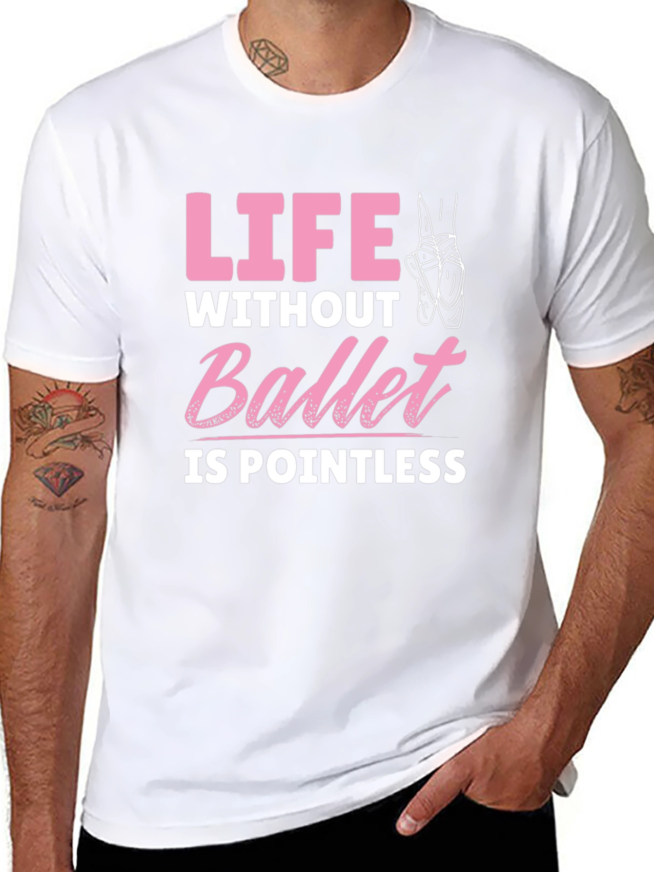 Ballet Lover T-Shirt - Life Without Ballet is Pointless