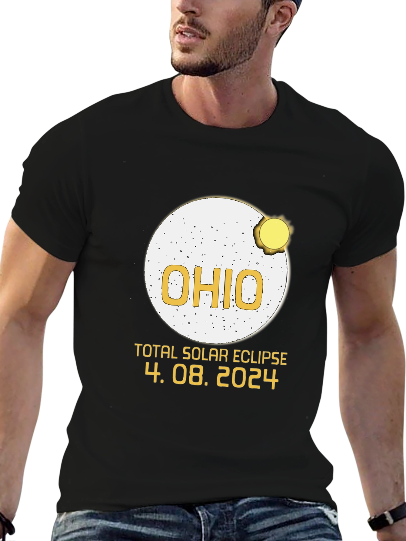Ohio Total Solar Eclipse 4.08.2024 T-Shirt