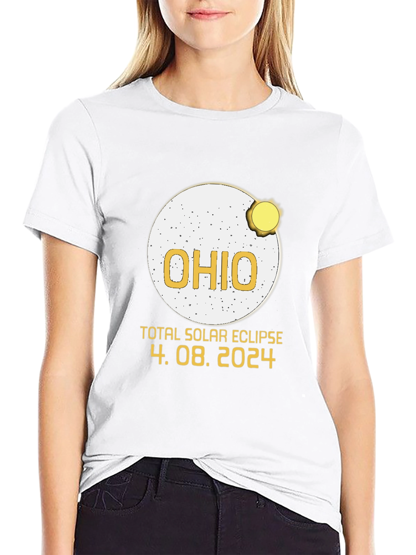 Ohio Total Solar Eclipse 4.08.2024 T-Shirt